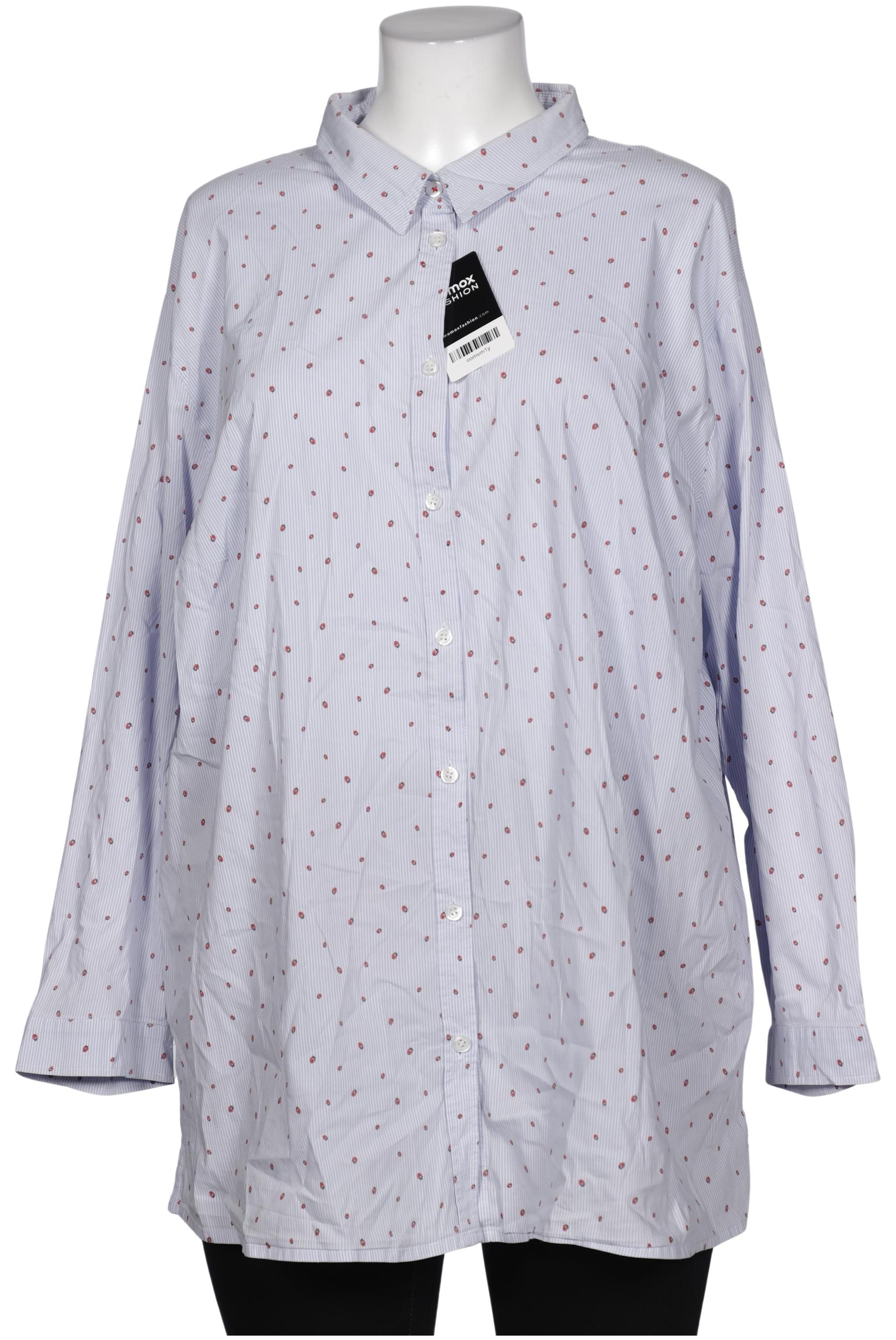 

Ulla Popken Damen Bluse, blau, Gr. 50