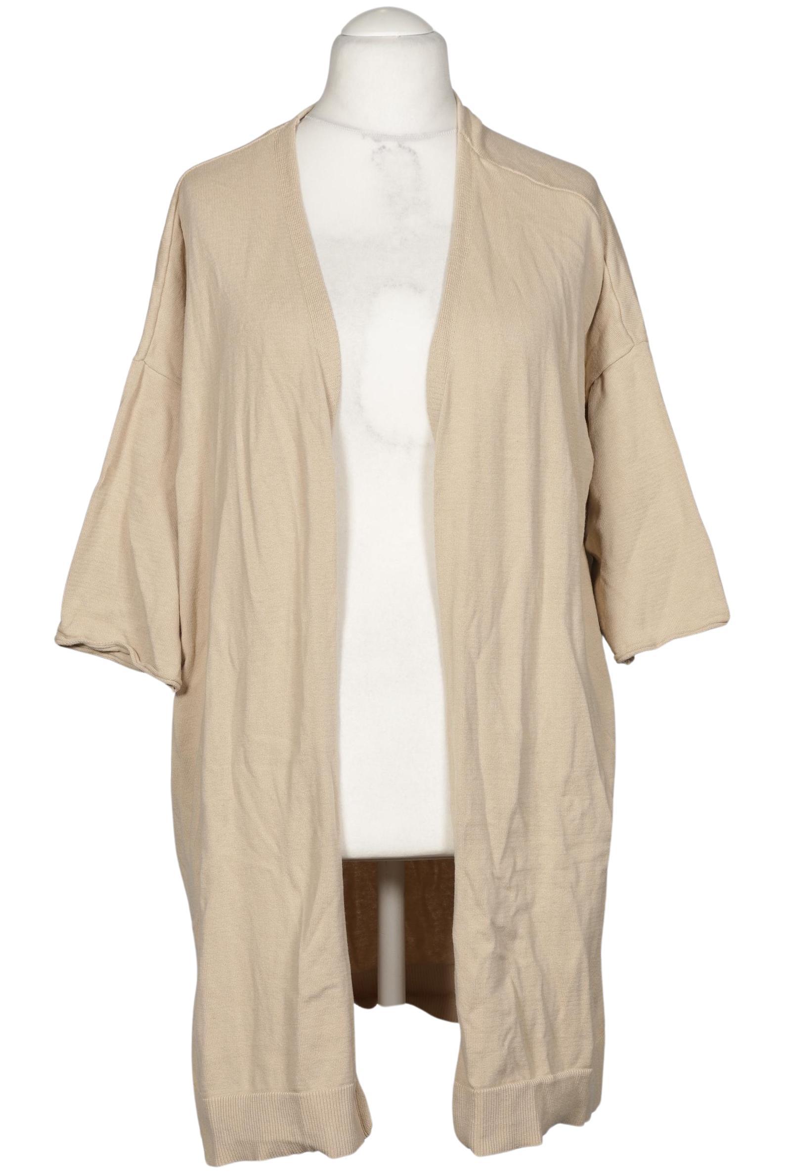 

Ulla Popken Damen Strickjacke, beige, Gr. 46