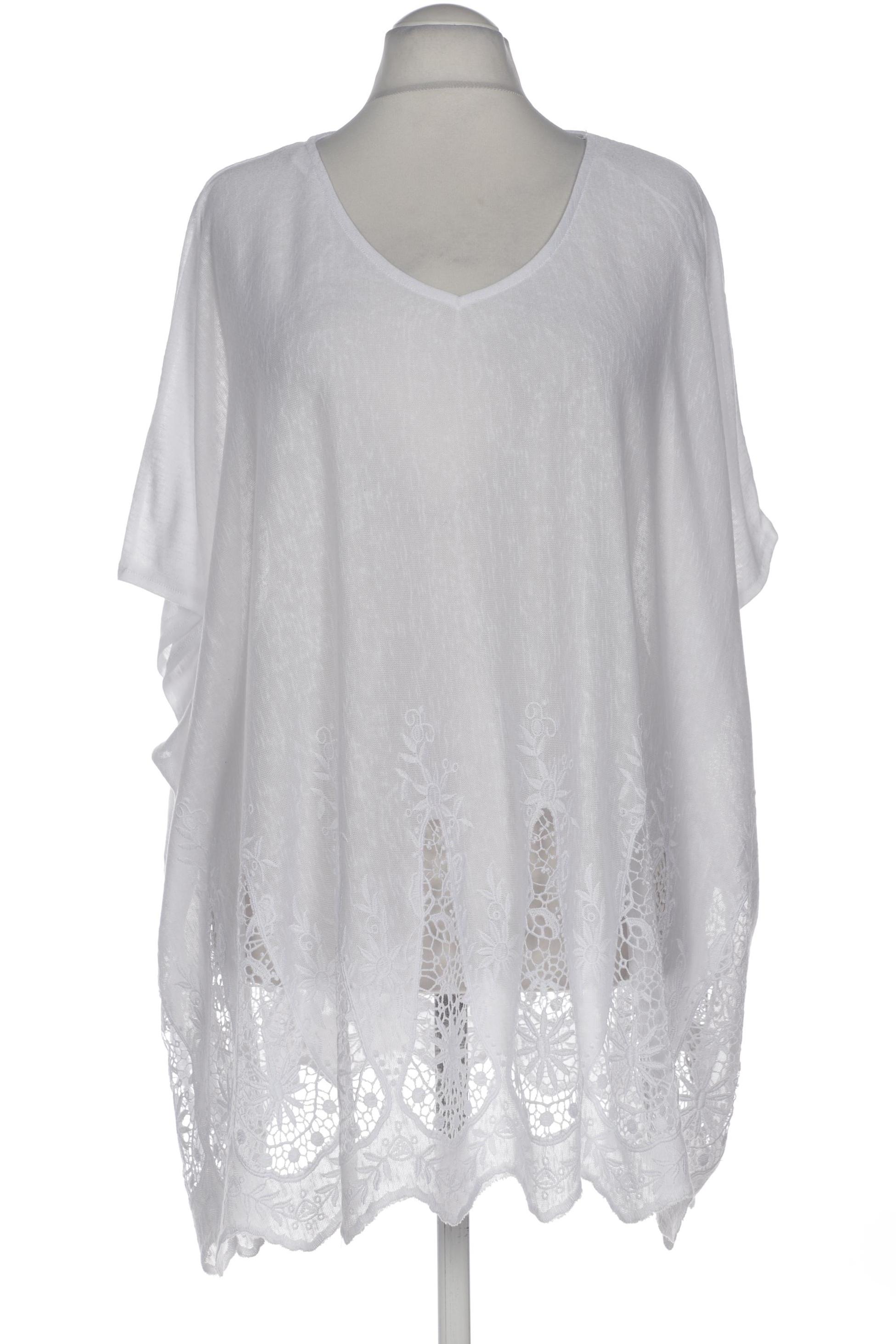 

Ulla Popken Damen T-Shirt, weiß, Gr. 56
