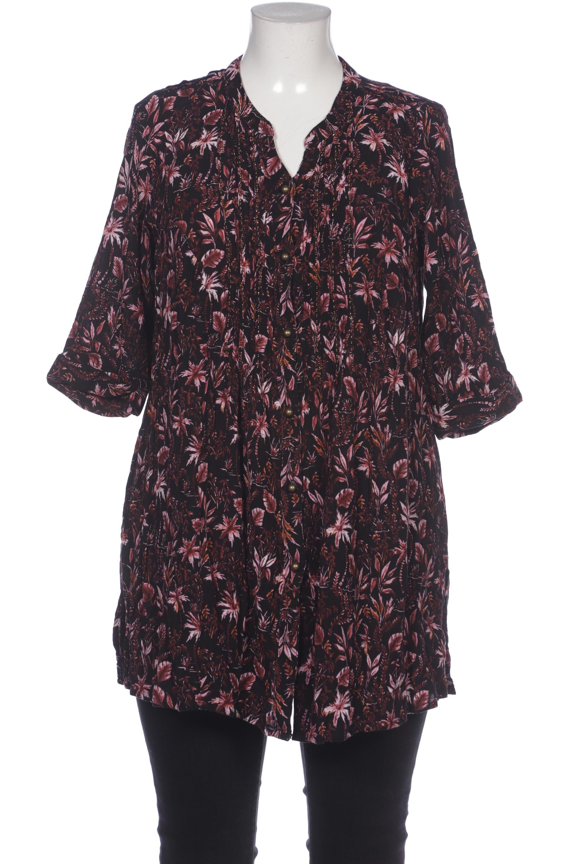

Ulla Popken Damen Bluse, schwarz, Gr. 46