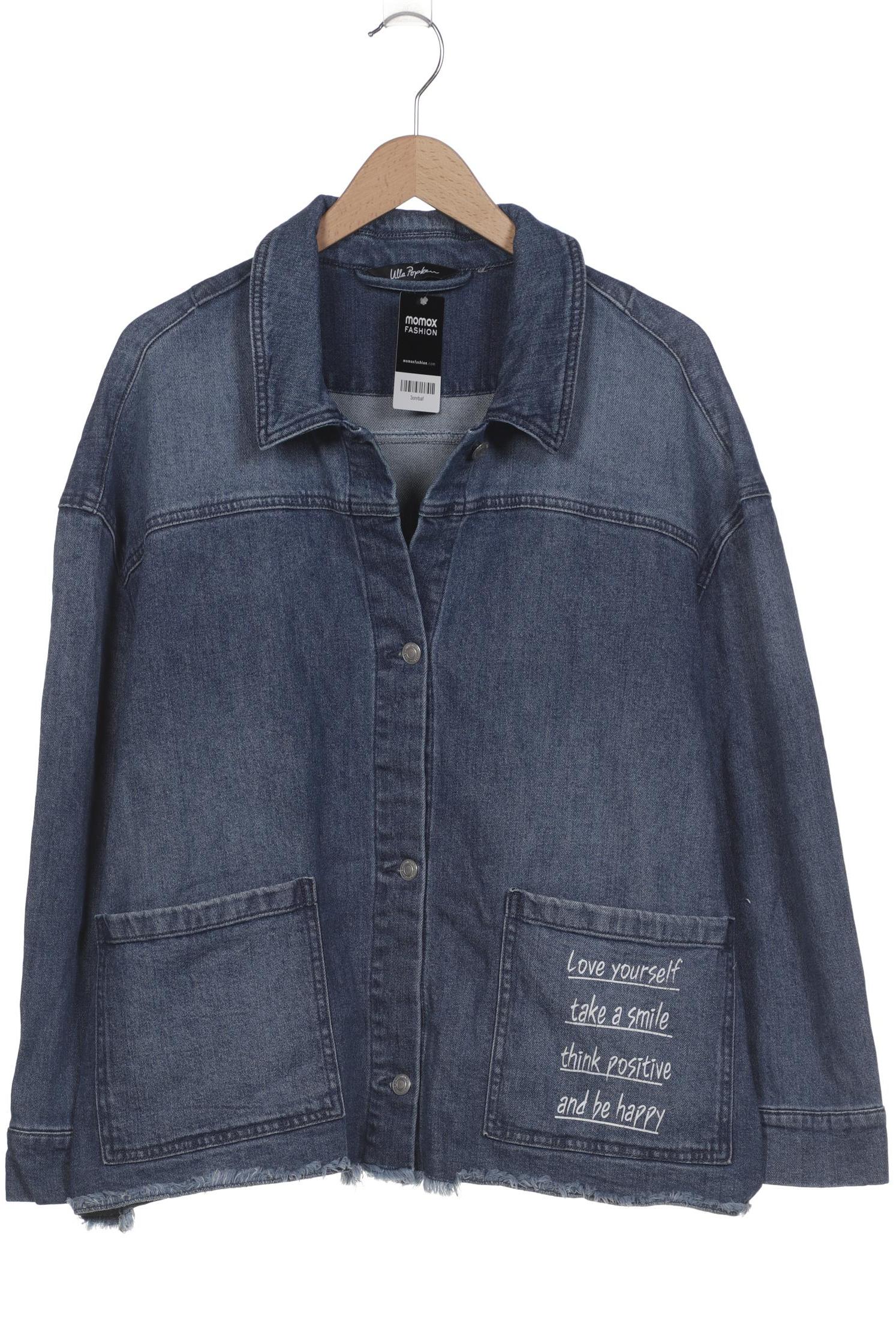 

Ulla Popken Damen Jacke, blau, Gr. 48