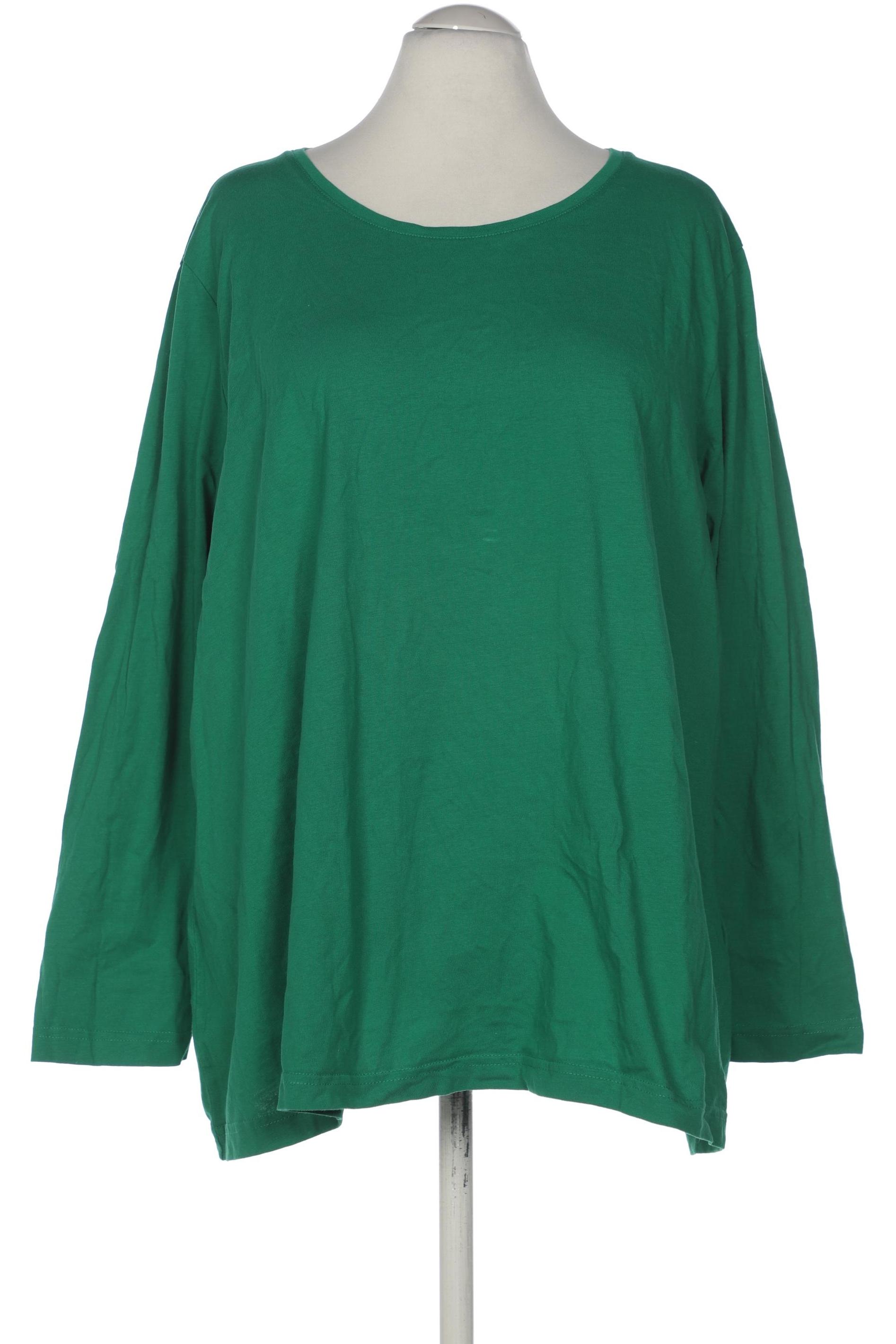 

Ulla Popken Damen Langarmshirt, grün, Gr. 54