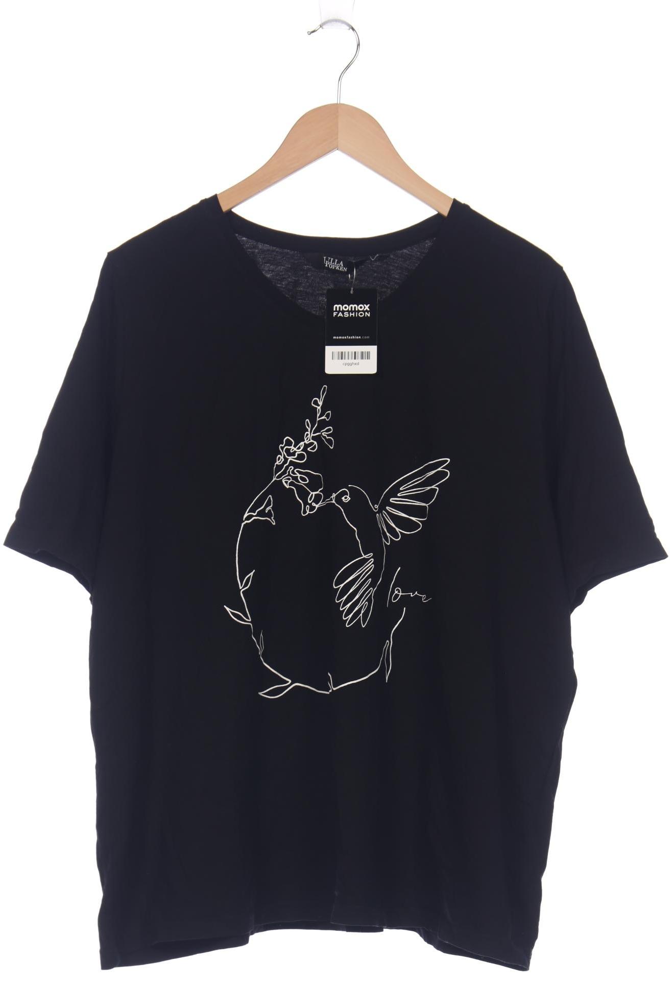 

Ulla Popken Damen T-Shirt, schwarz, Gr. 50