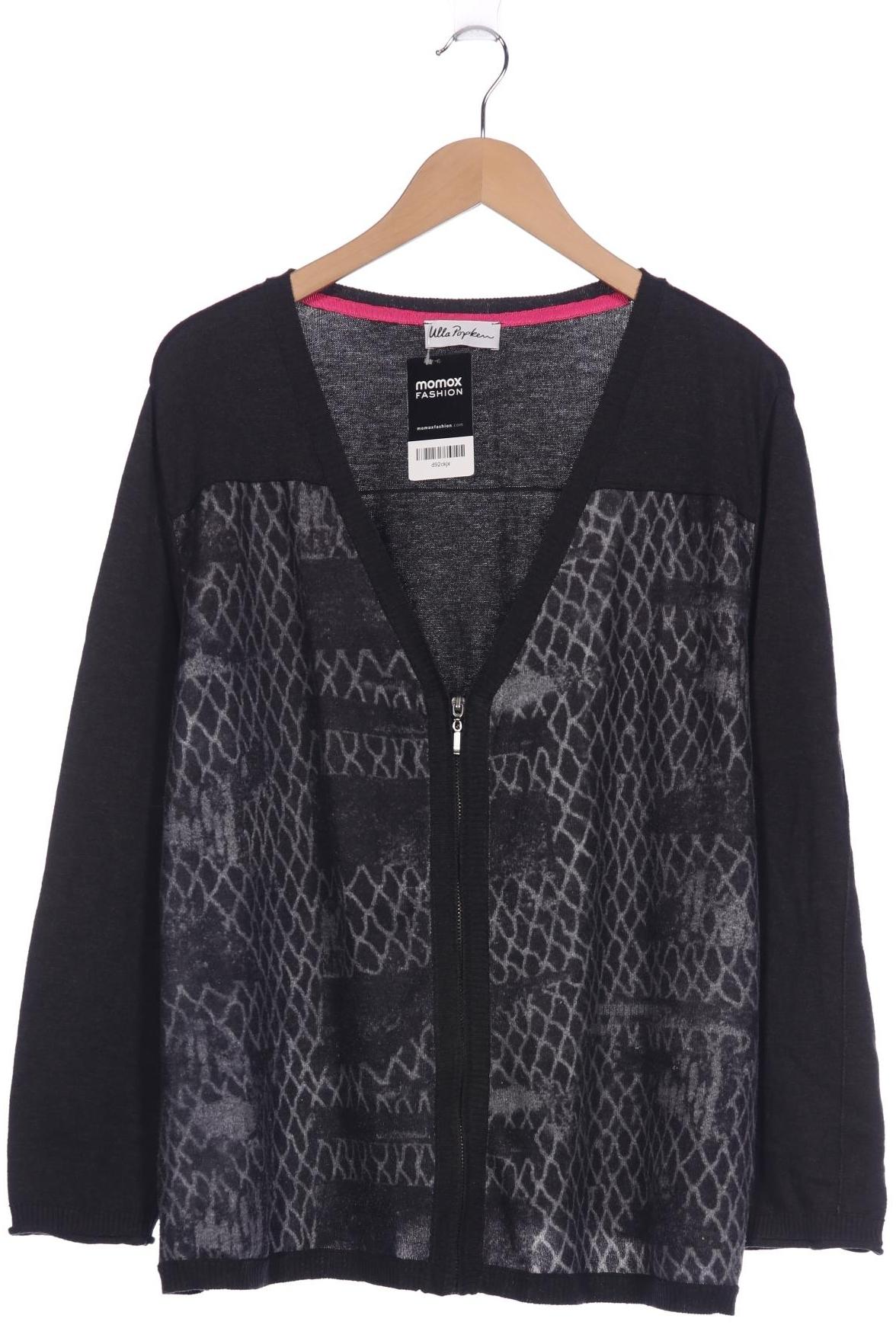 

Ulla Popken Damen Strickjacke, schwarz, Gr. 50