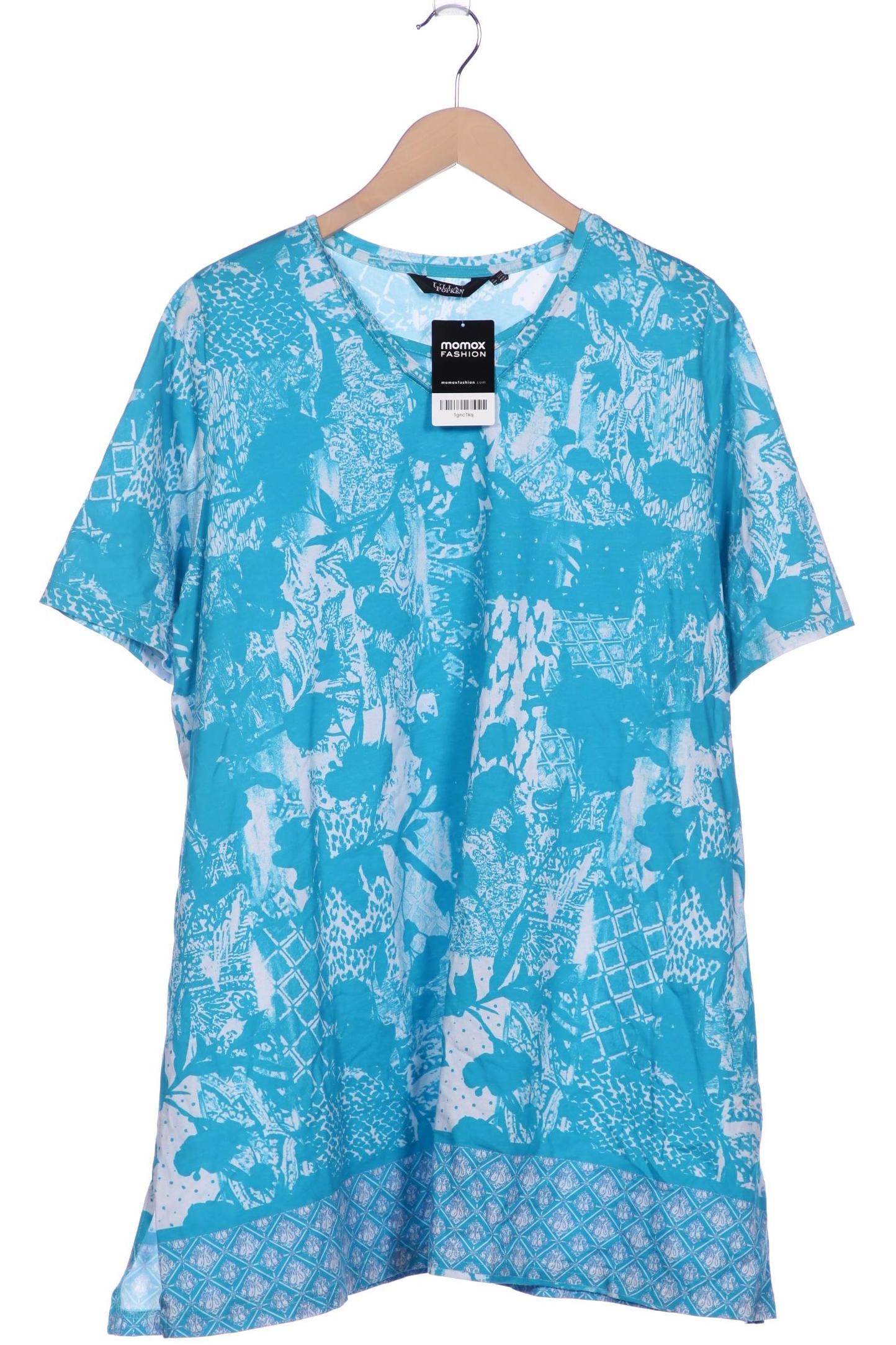 

Ulla Popken Damen T-Shirt, blau, Gr. 50