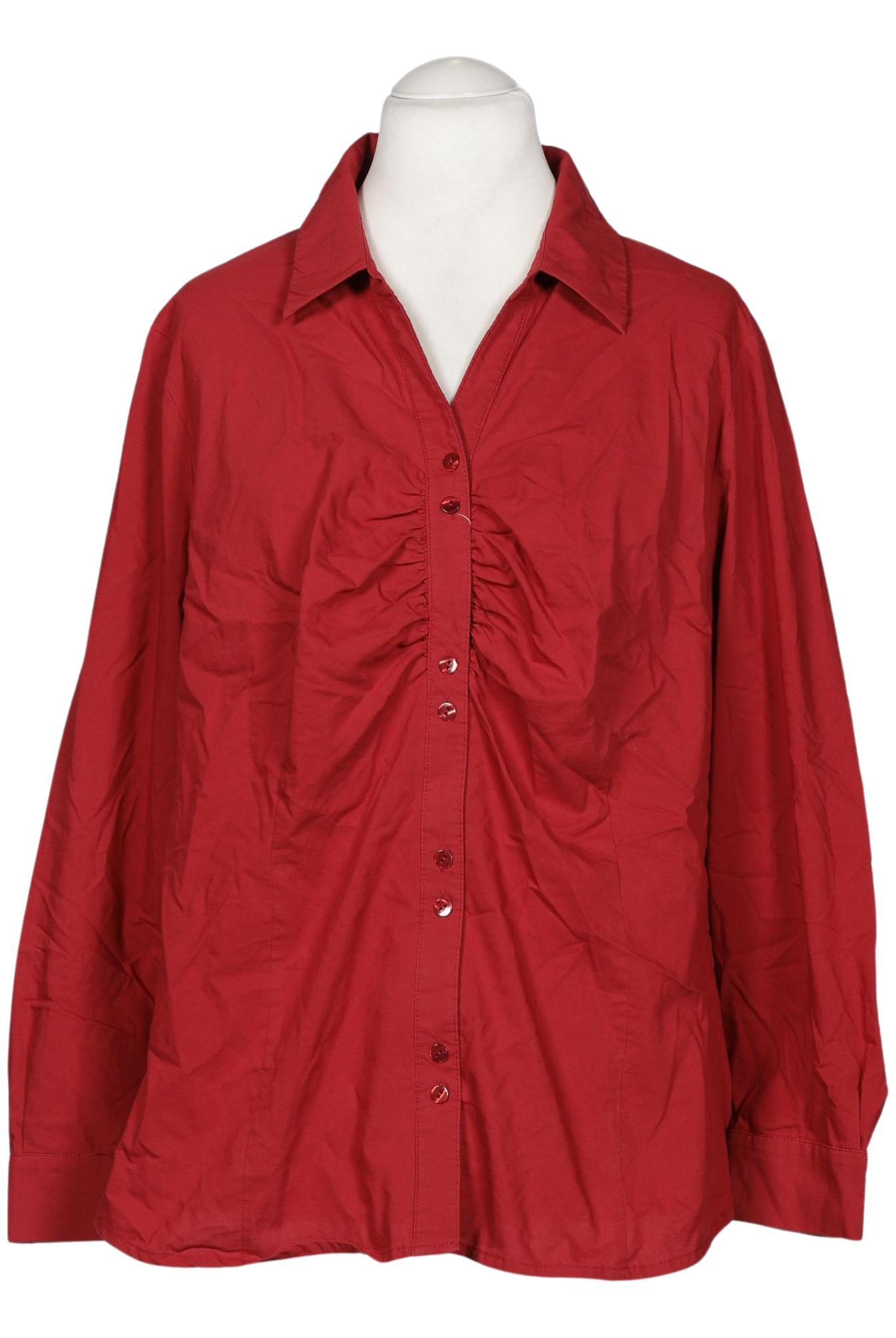 

Ulla Popken Damen Bluse, rot, Gr. 50