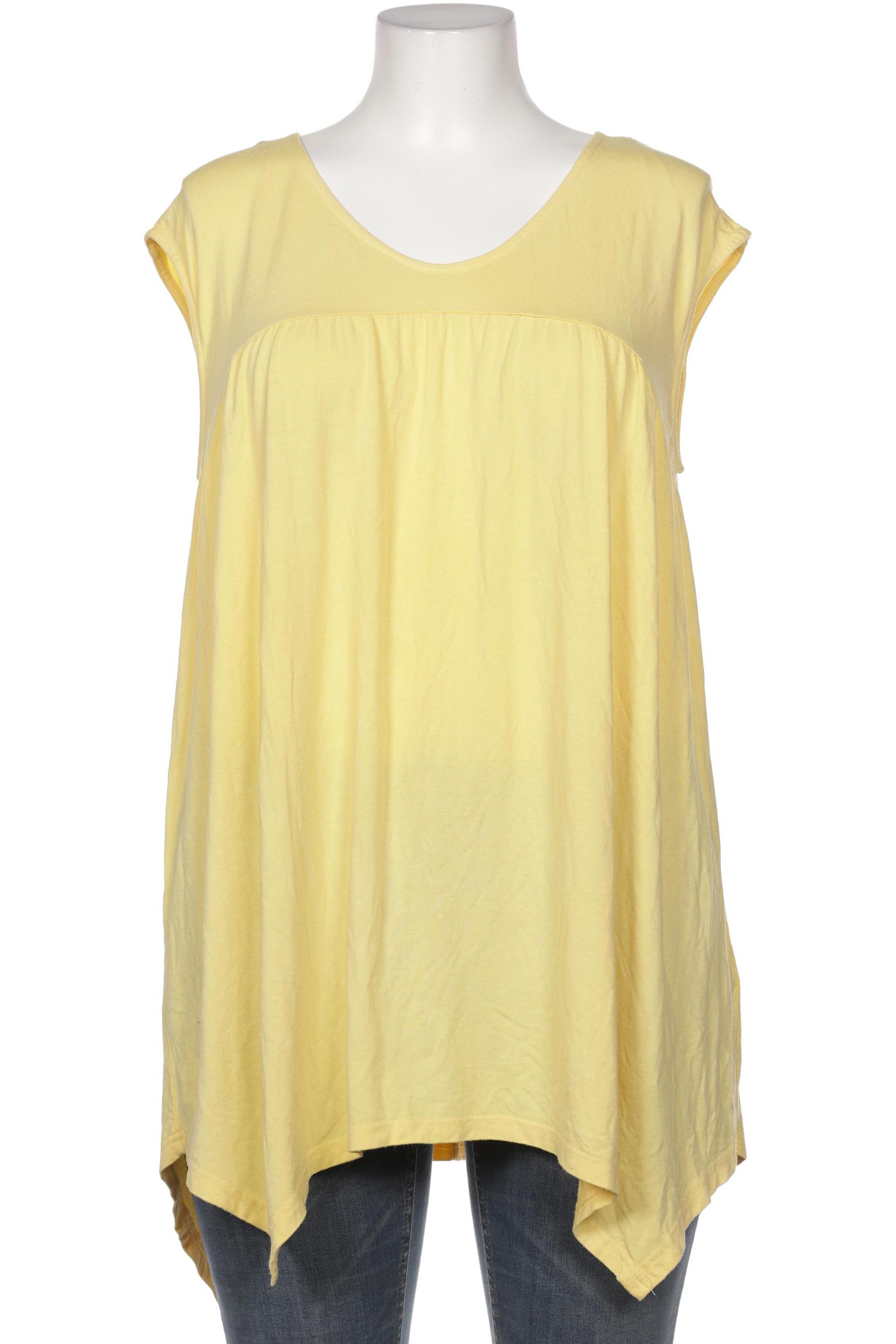 

Ulla Popken Damen Top, gelb, Gr. 46