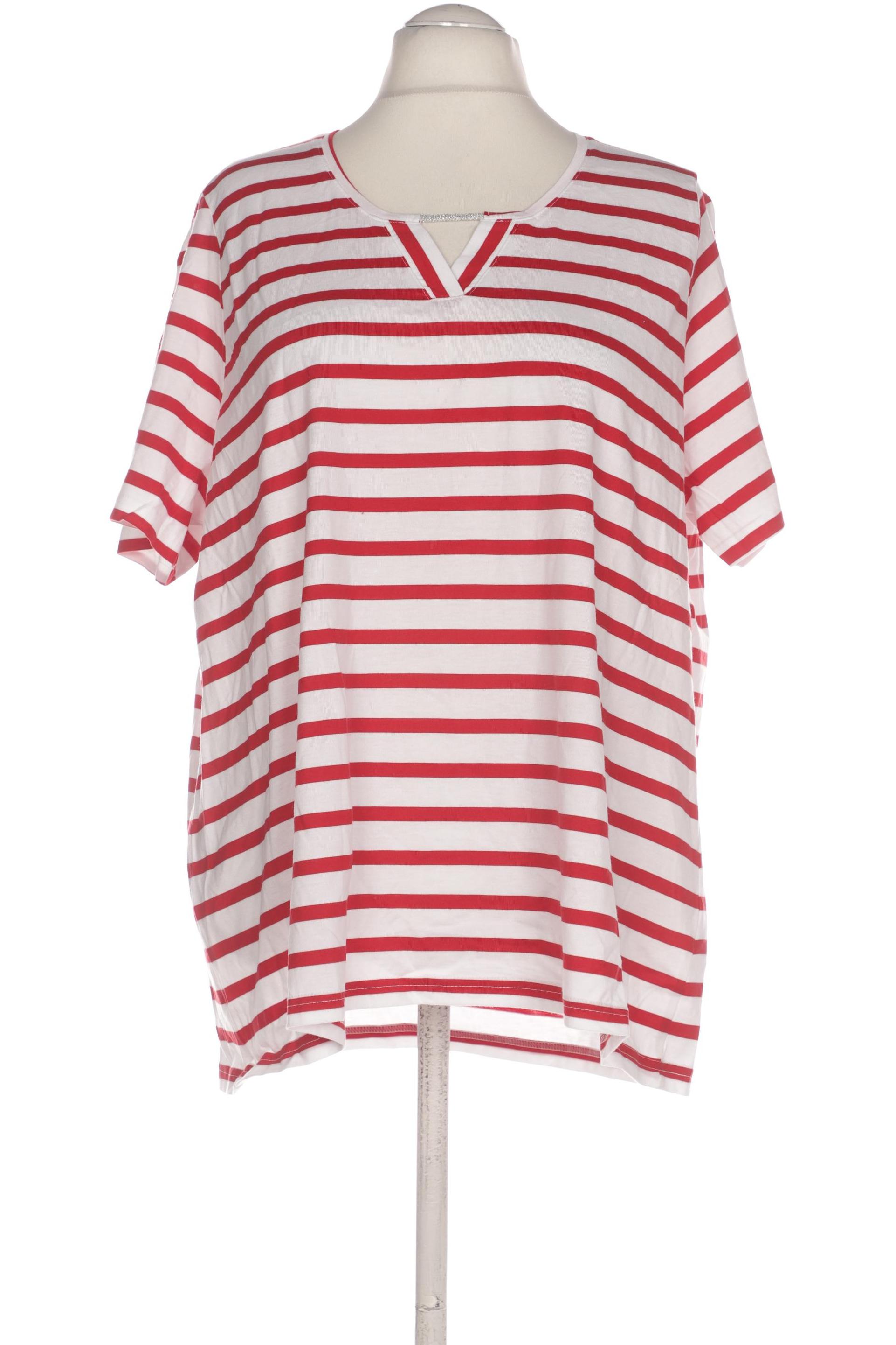 

Ulla Popken Damen T-Shirt, weiß, Gr. 56