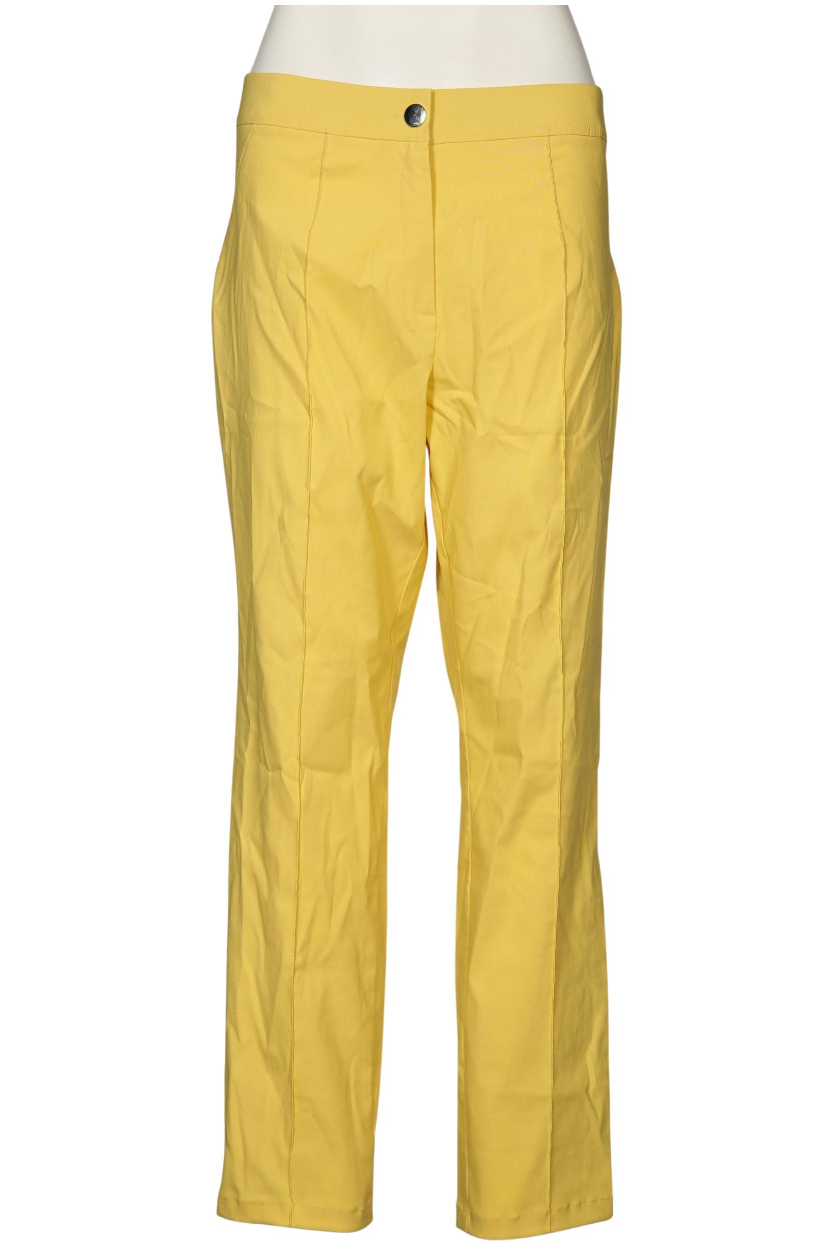 

Ulla Popken Damen Stoffhose, gelb, Gr. 46