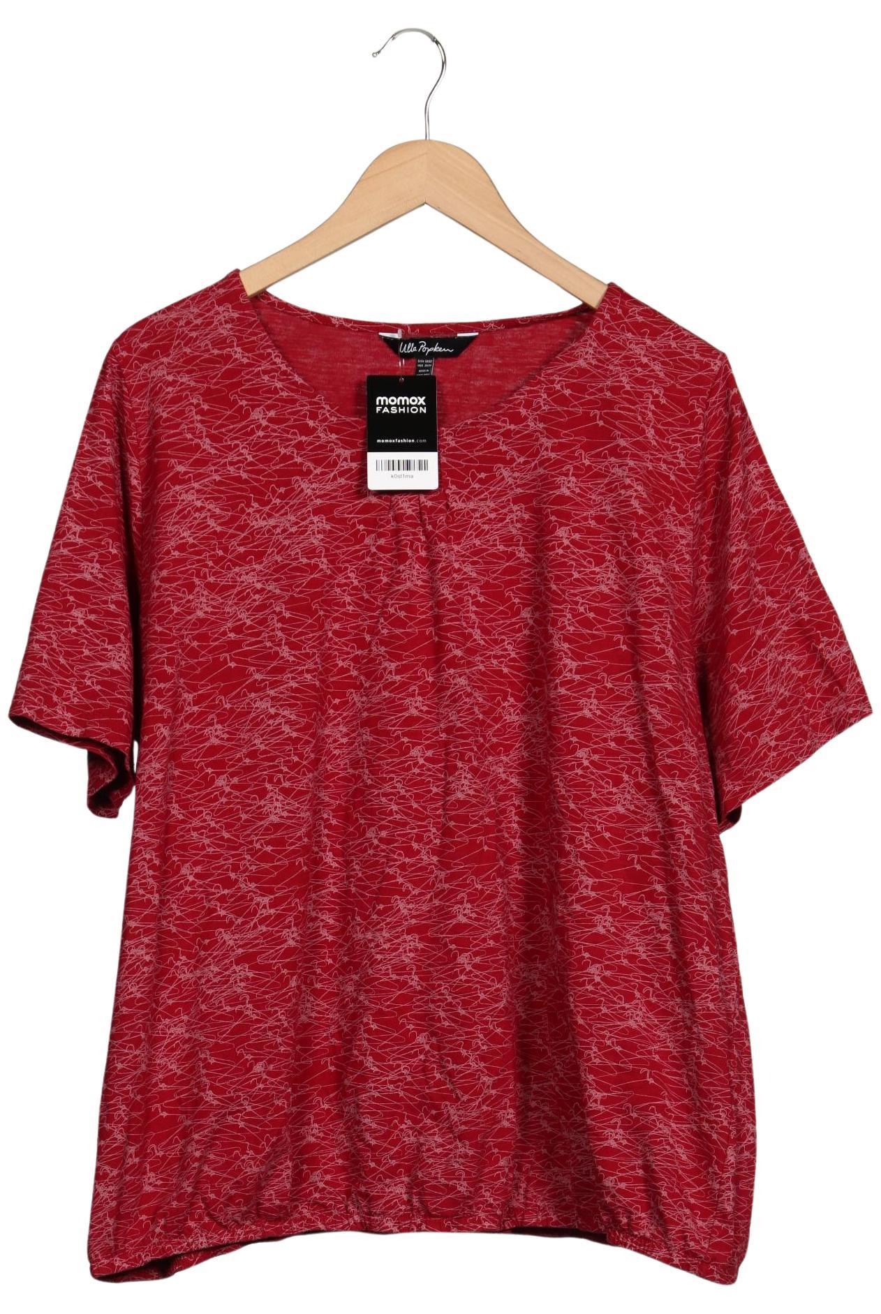 

Ulla Popken Damen T-Shirt, rot, Gr. 50