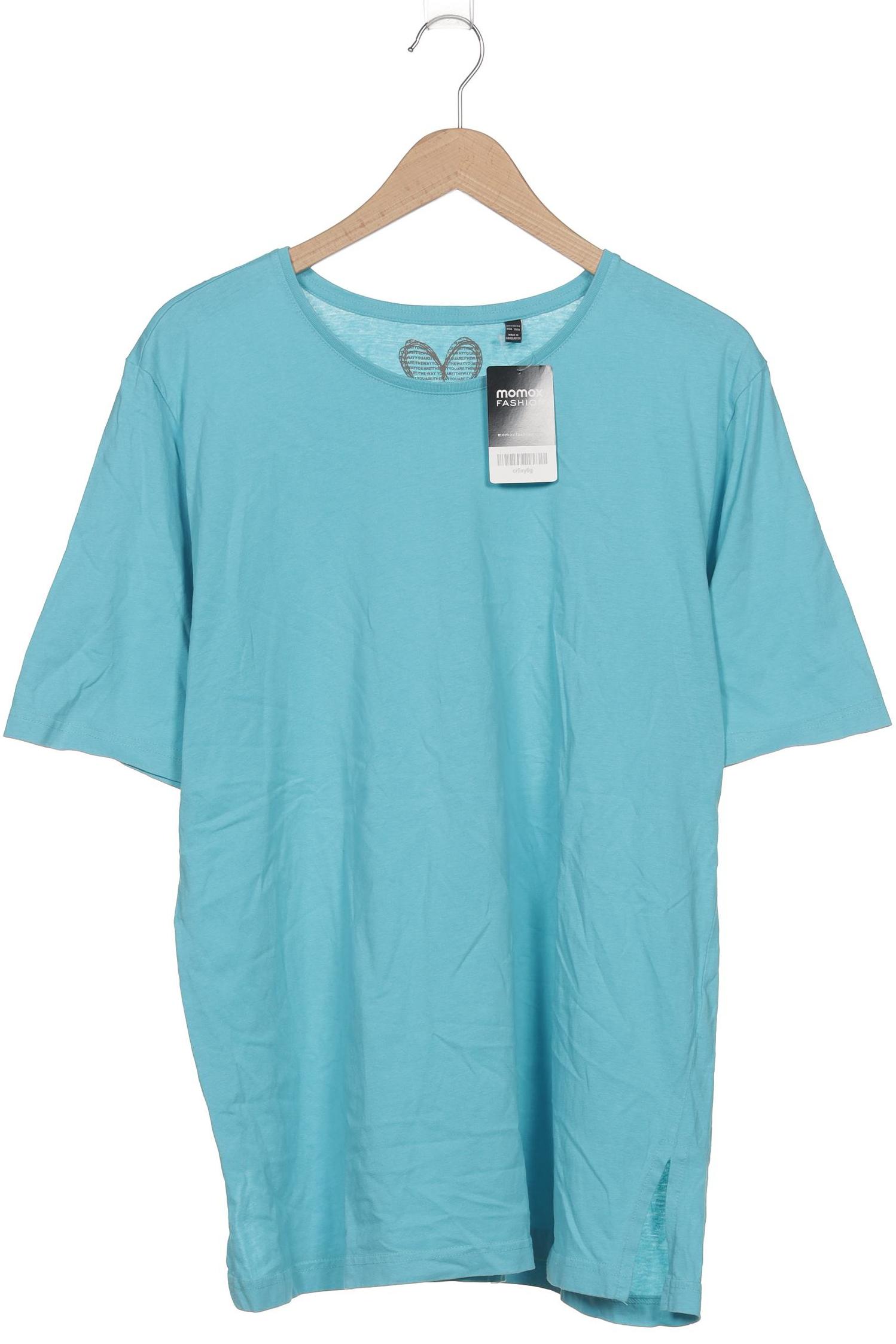 

Ulla Popken Damen T-Shirt, blau, Gr. 42