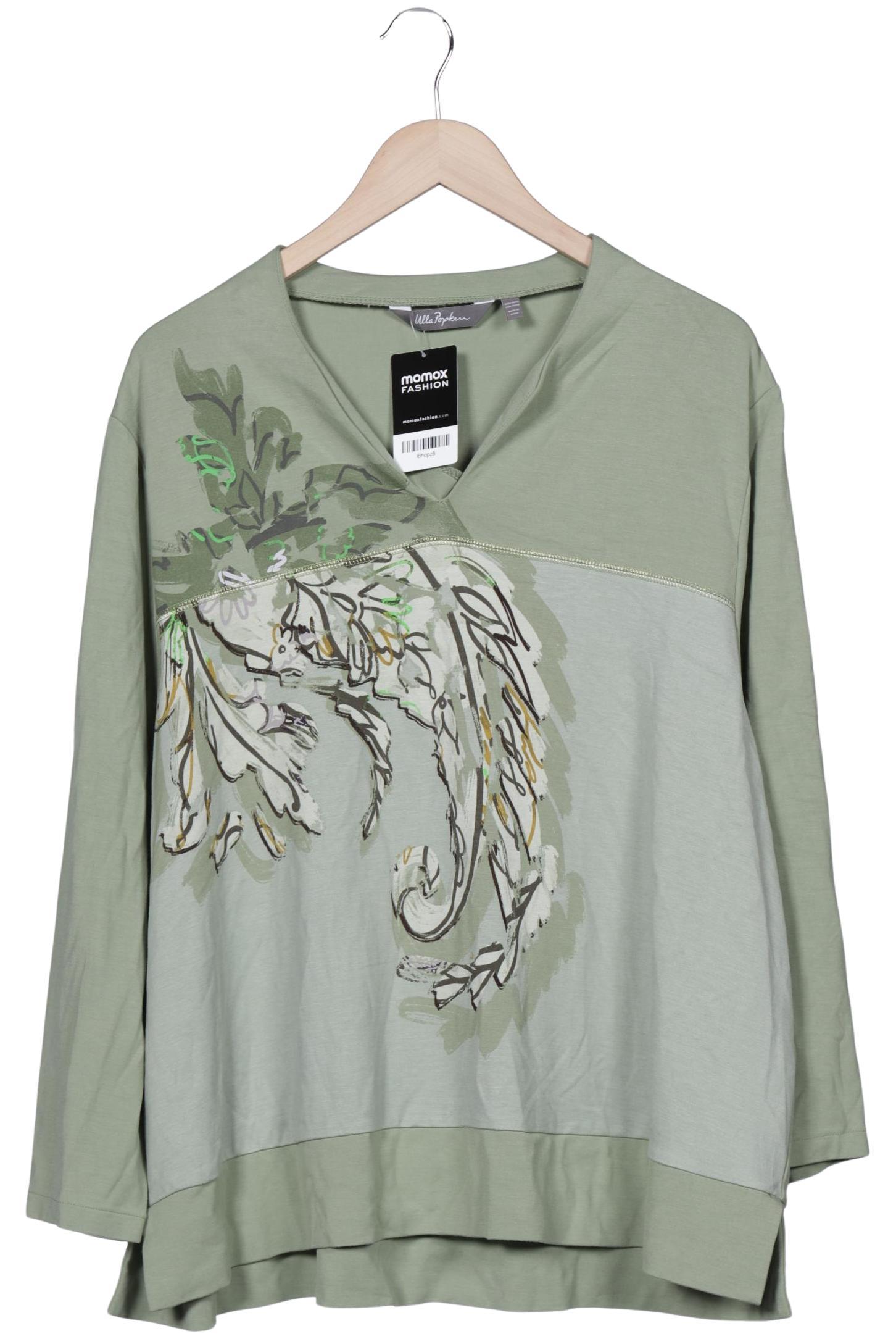 

Ulla Popken Damen Sweatshirt, hellgrün, Gr. 50