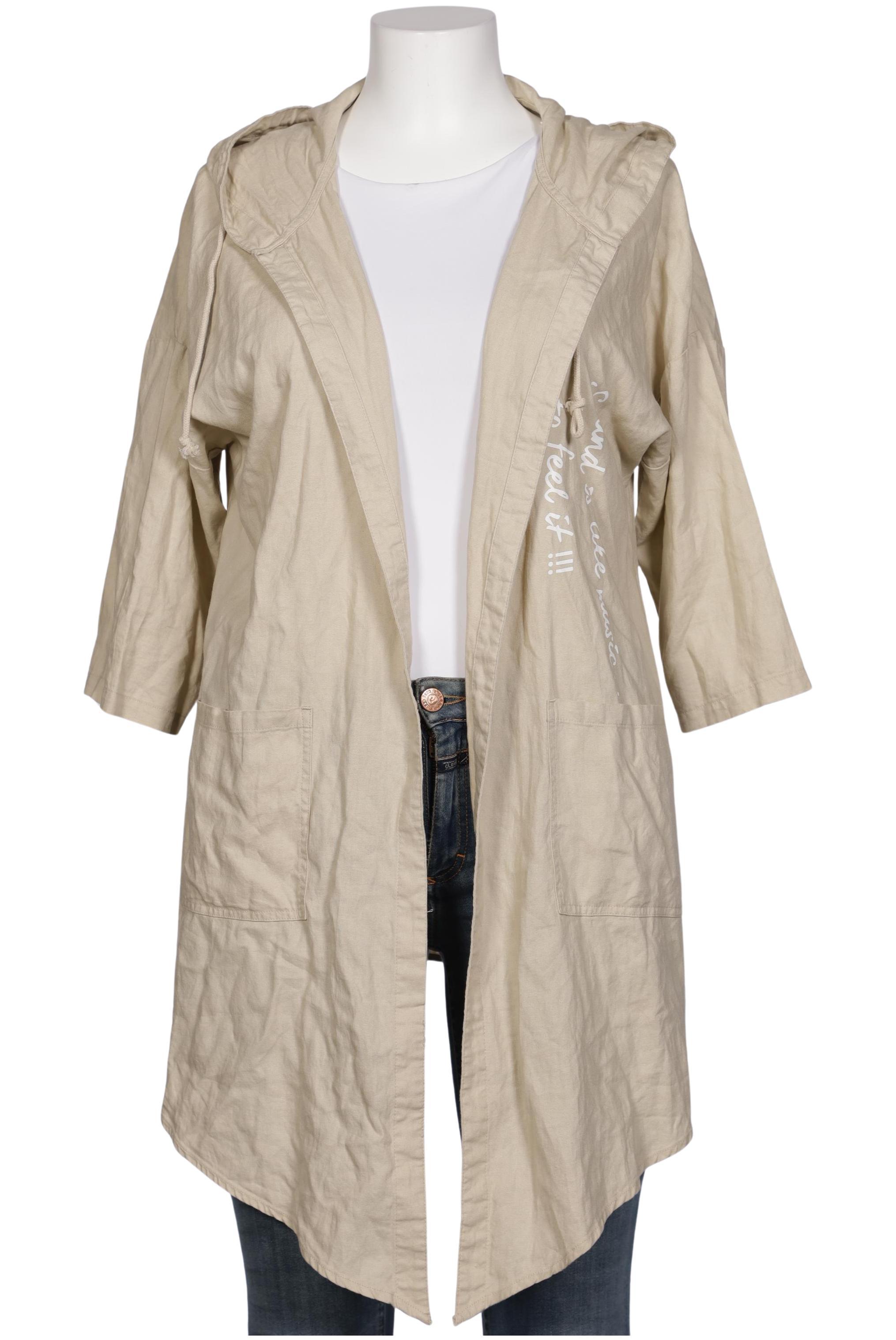 

Ulla Popken Damen Jacke, beige, Gr. 42