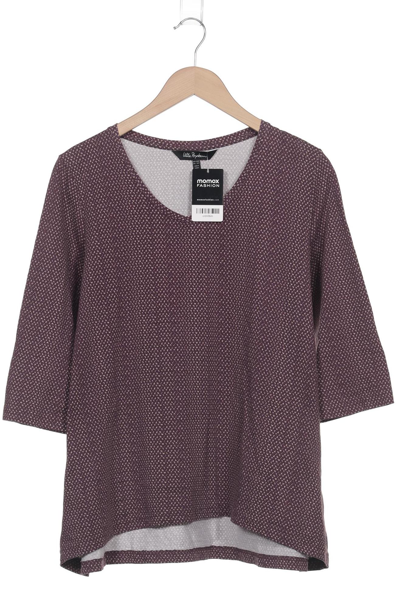 

Ulla Popken Damen Langarmshirt, flieder, Gr. 42
