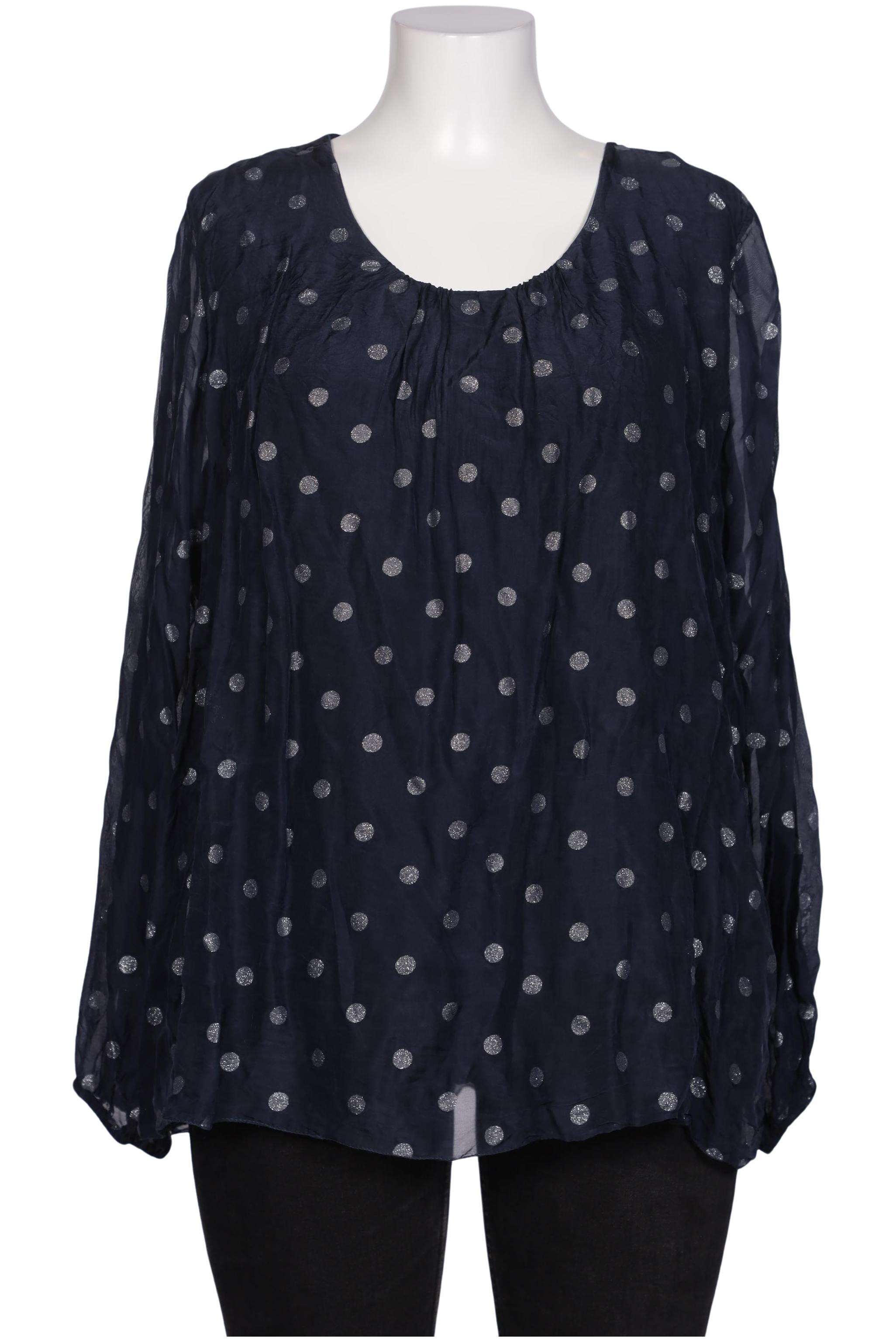 

Ulla Popken Damen Bluse, marineblau, Gr. 46