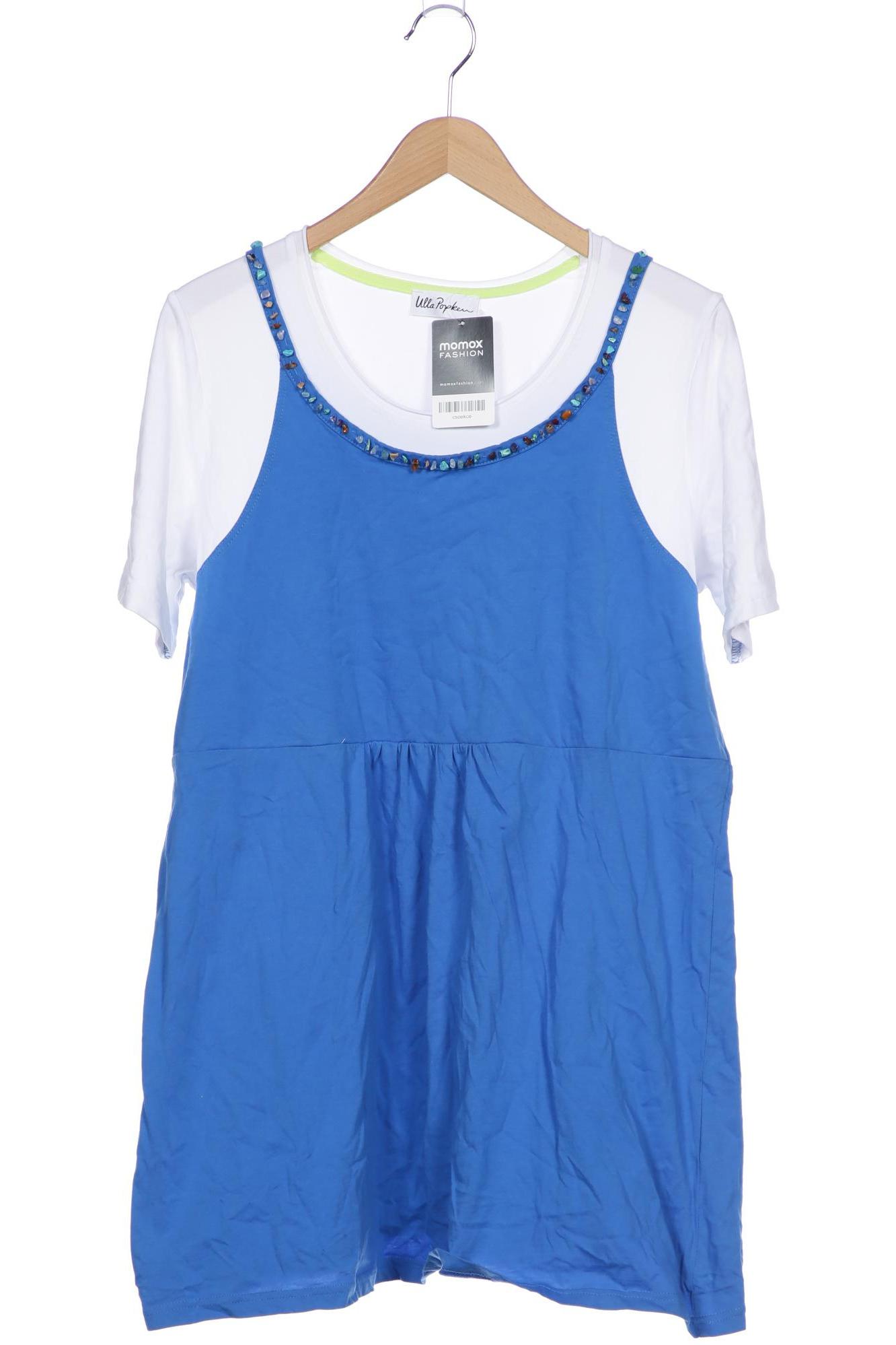 

Ulla Popken Damen T-Shirt, blau, Gr. 46