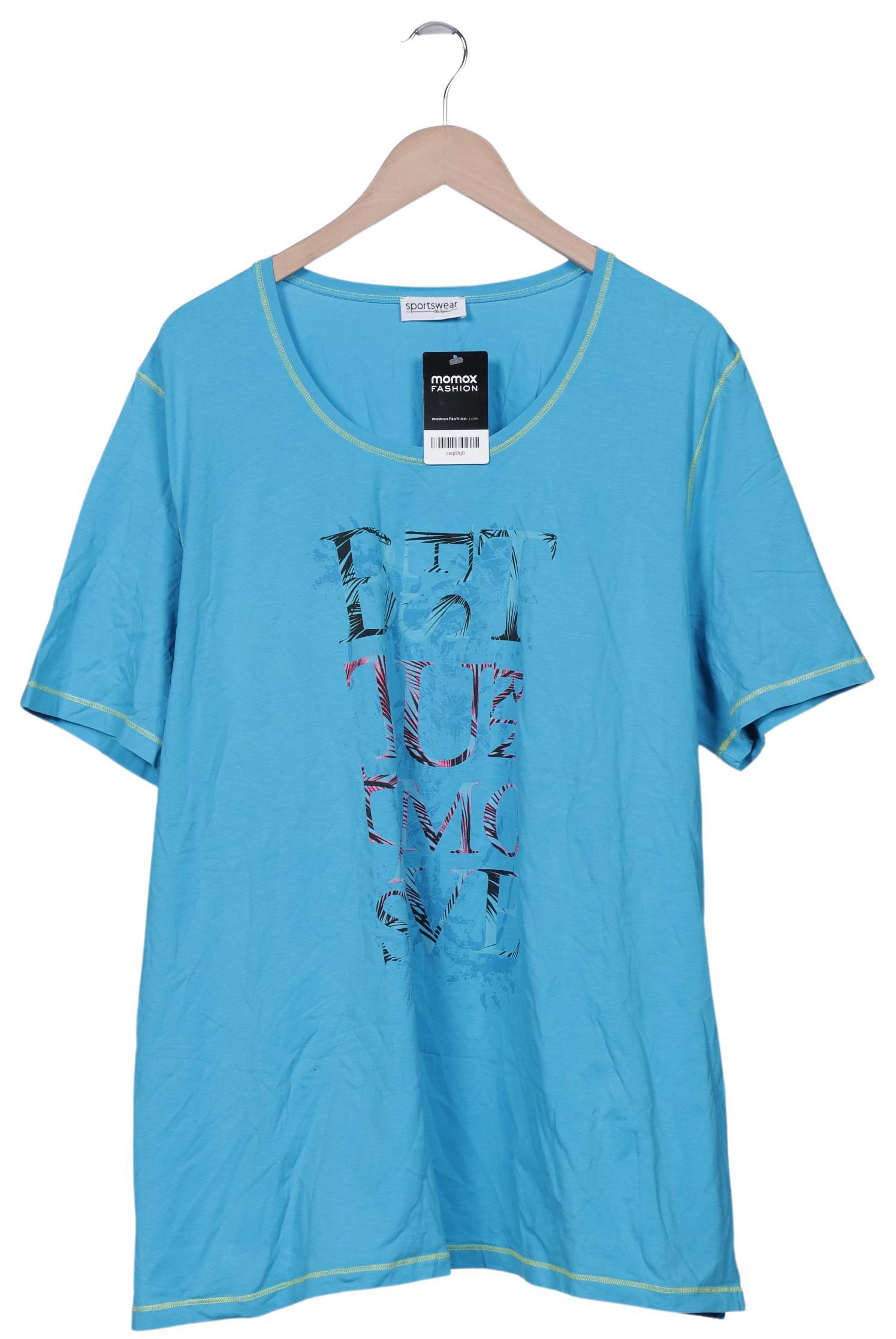 

Ulla Popken Damen T-Shirt, blau, Gr. 48