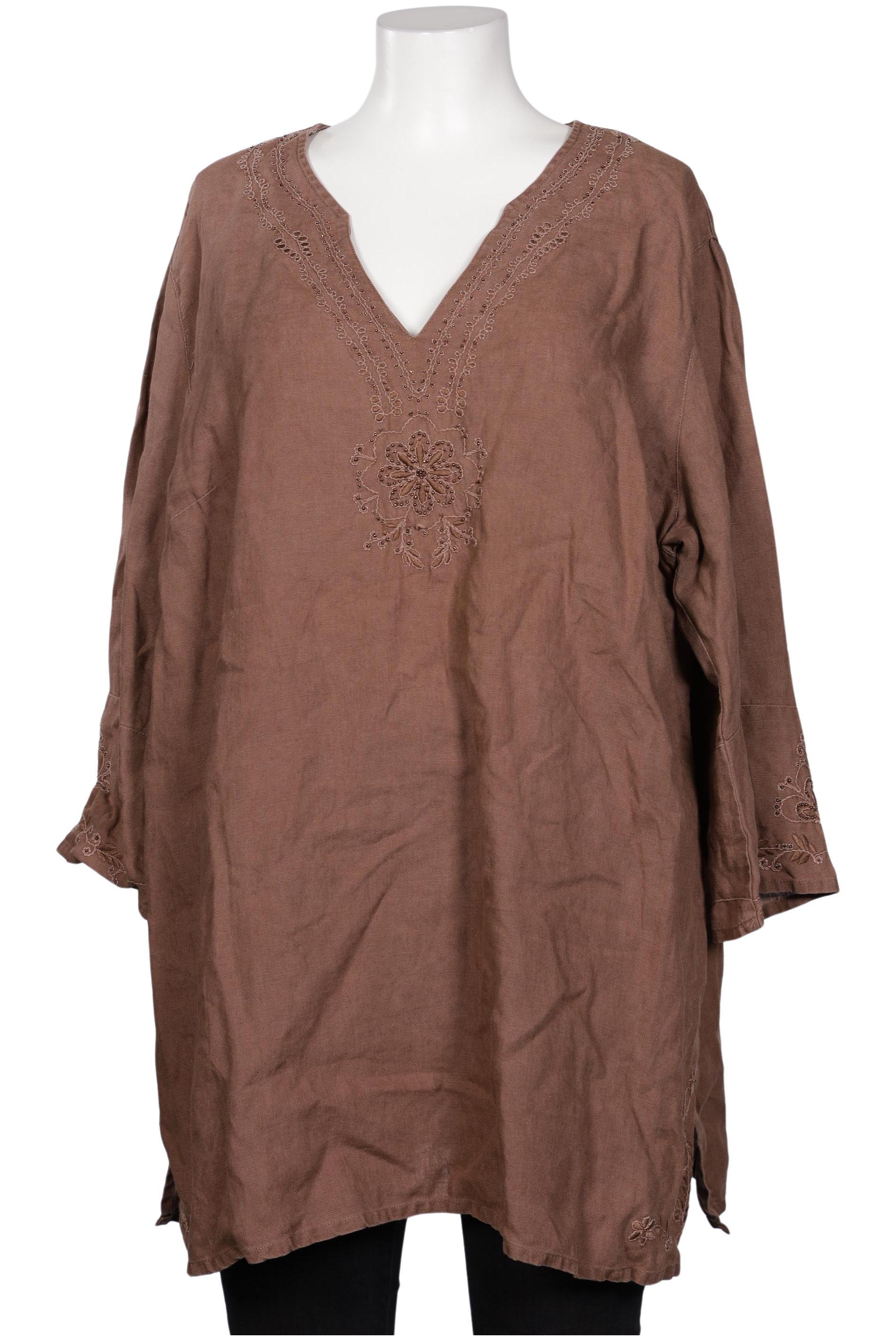 

Ulla Popken Damen Bluse, braun, Gr. 50