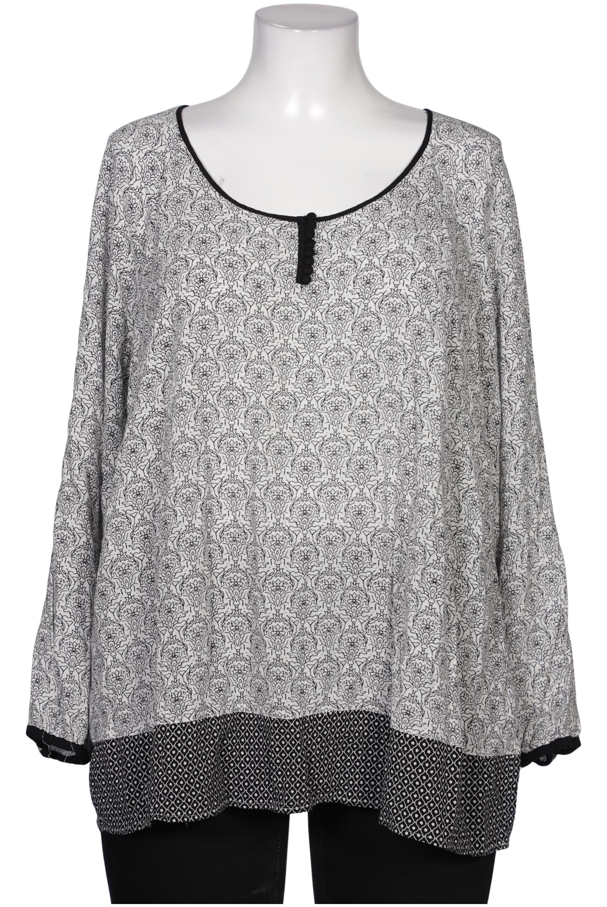 

Ulla Popken Damen Bluse, weiß, Gr. 46