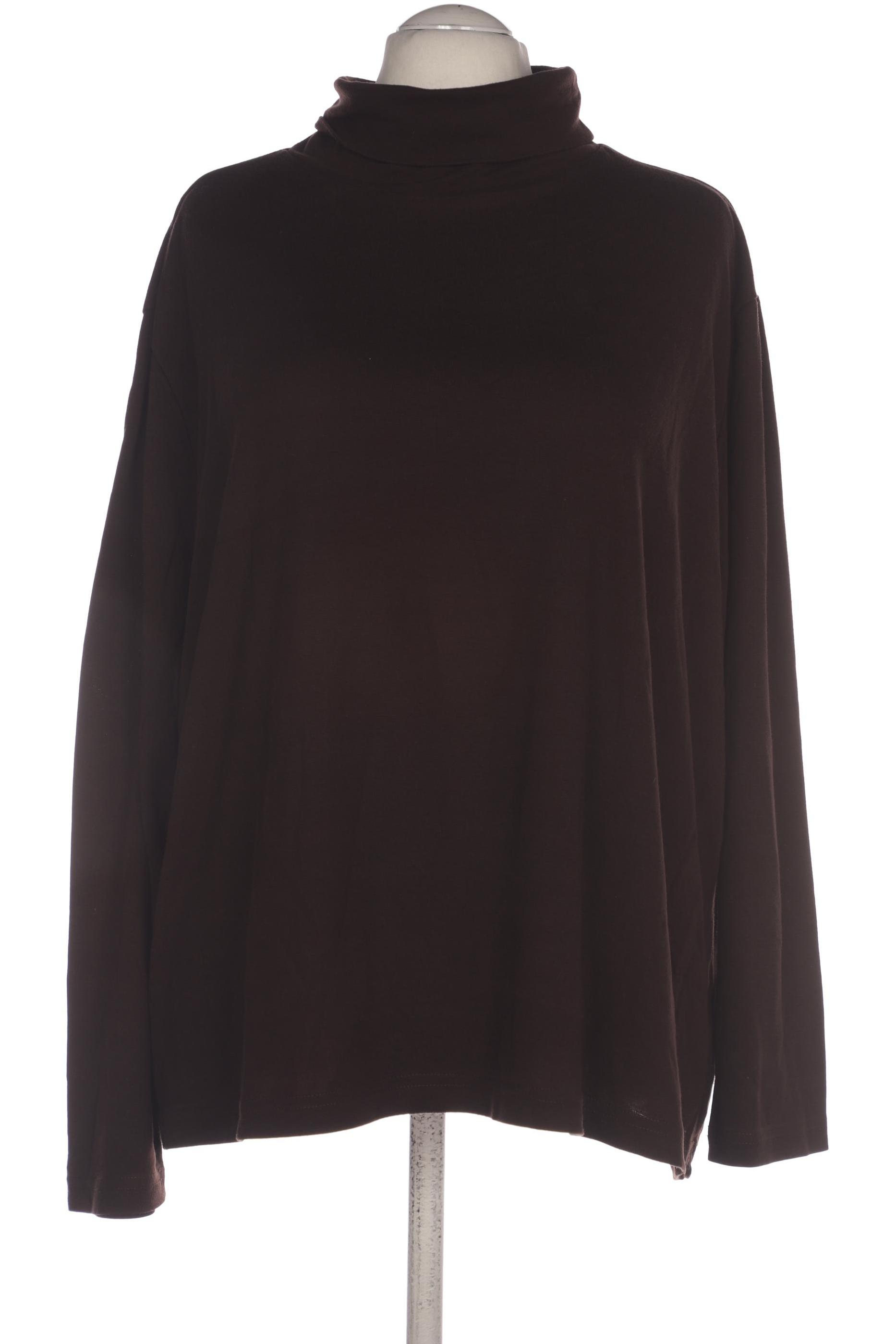 

Ulla Popken Damen Langarmshirt, braun