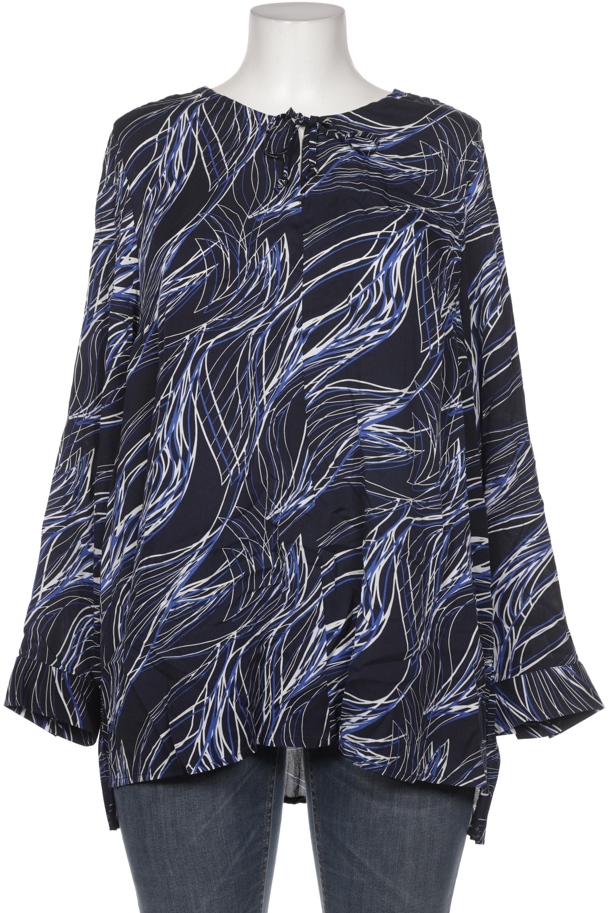 

Ulla Popken Damen Bluse, marineblau, Gr. 46