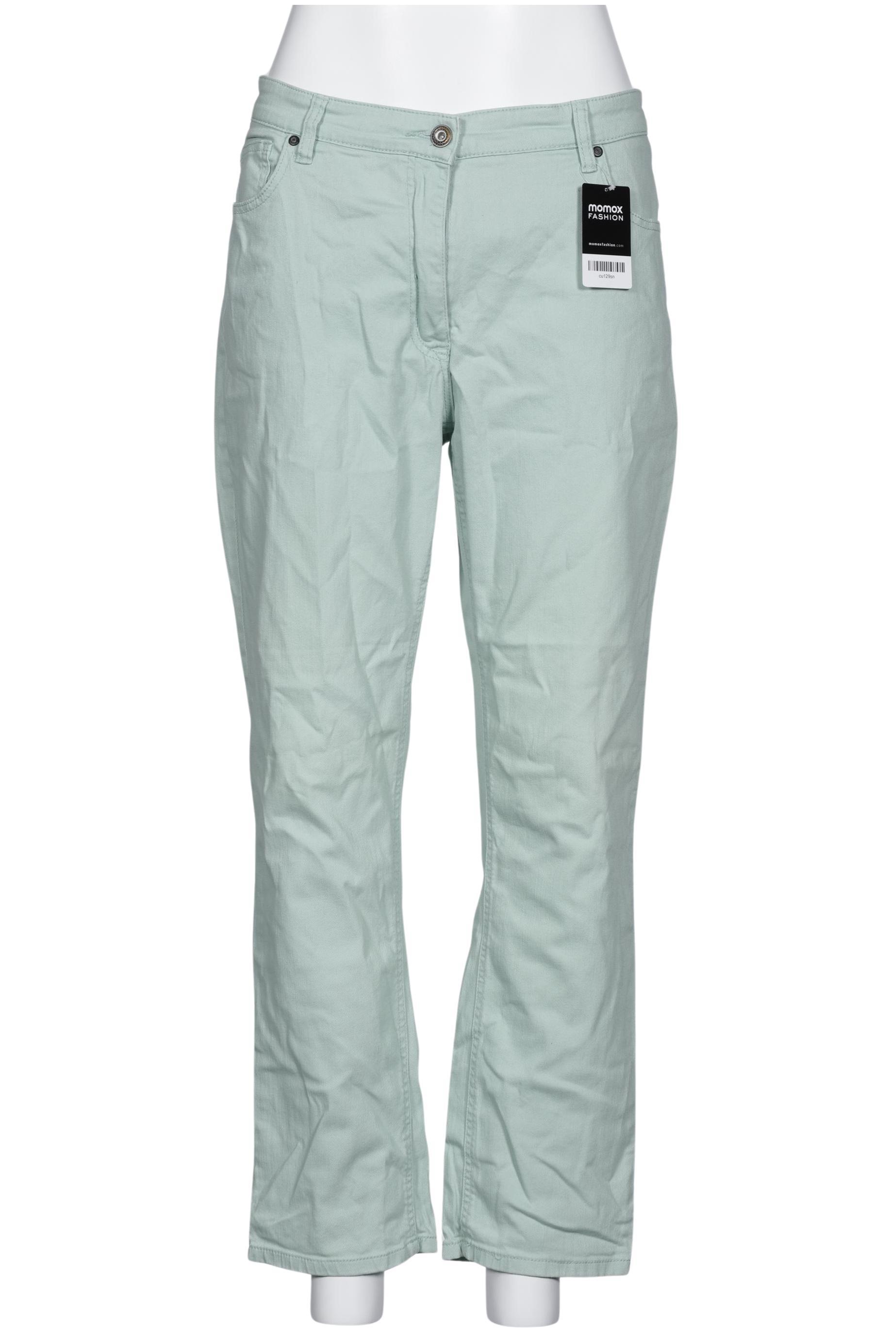 

Ulla Popken Damen Jeans, hellgrün, Gr. 48