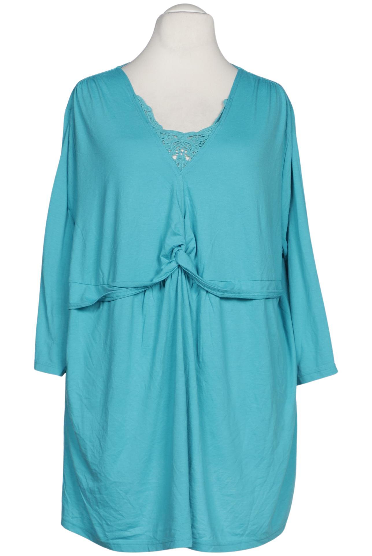 

Ulla Popken Damen T-Shirt, türkis, Gr. 58