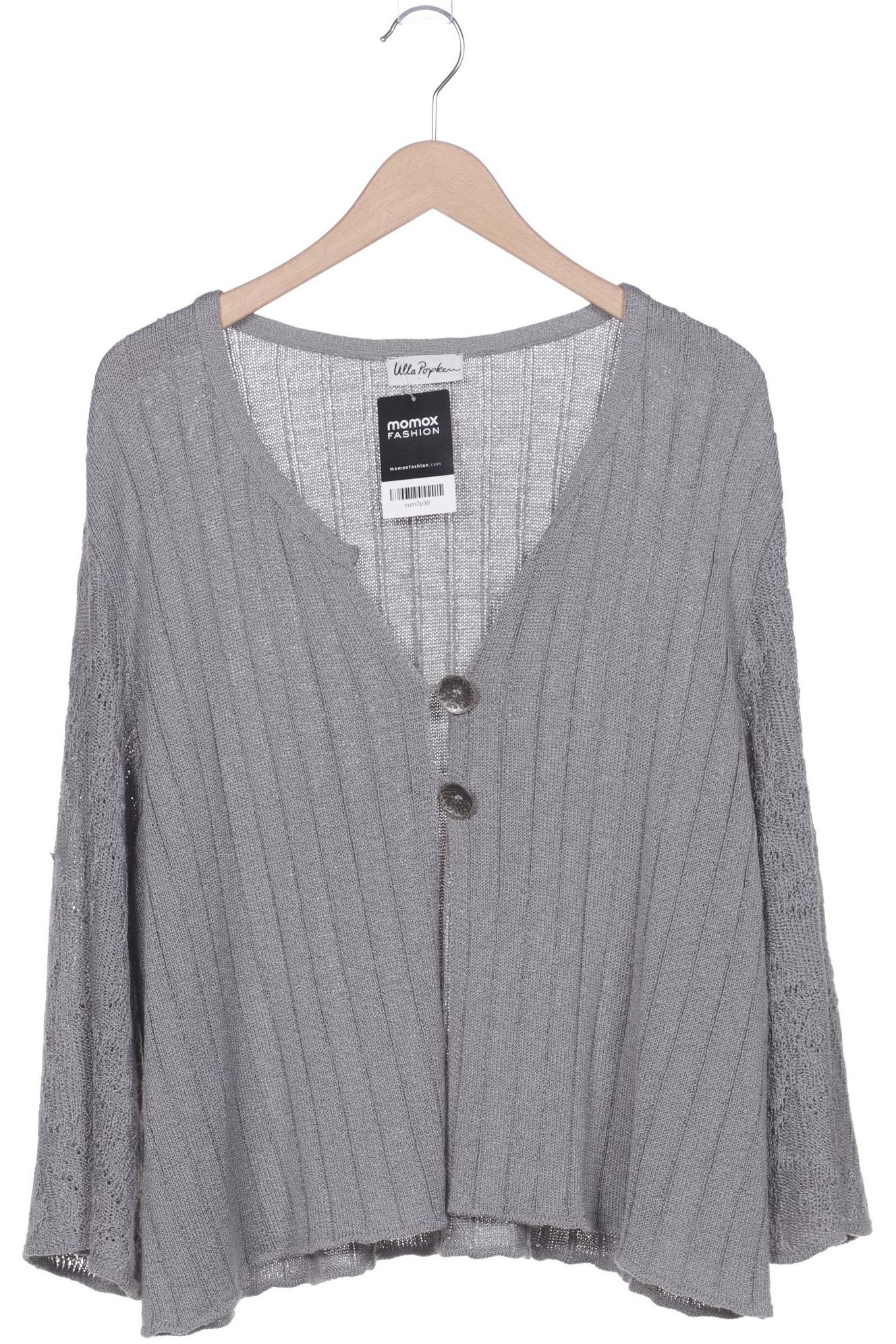 

Ulla Popken Damen Strickjacke, grau
