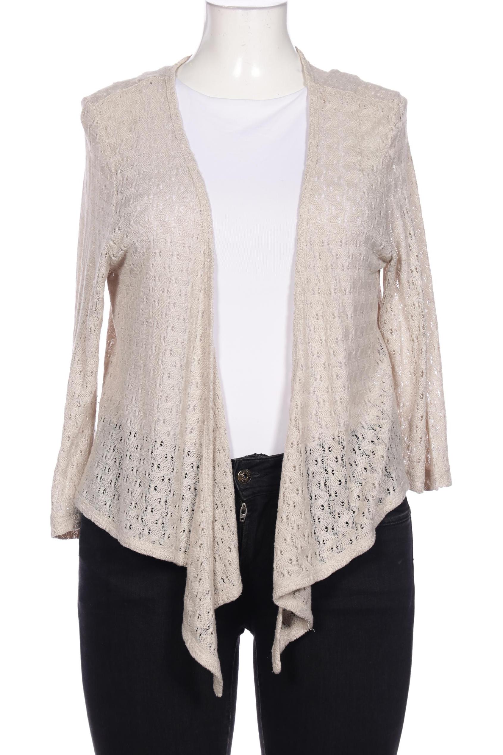 

Ulla Popken Damen Strickjacke, beige, Gr. 46
