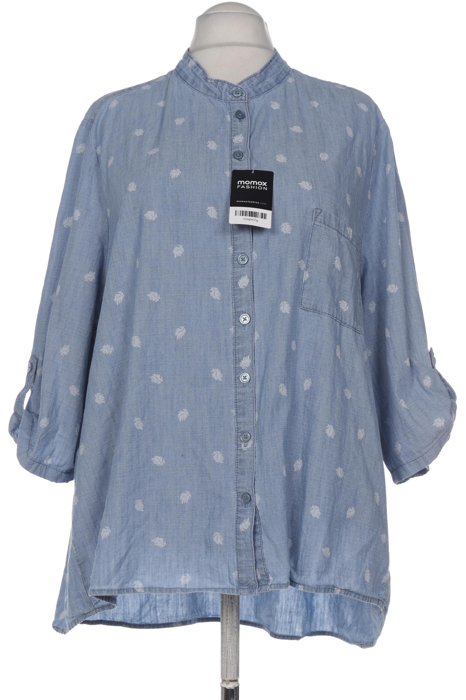 

Ulla Popken Damen Bluse, hellblau, Gr. 54