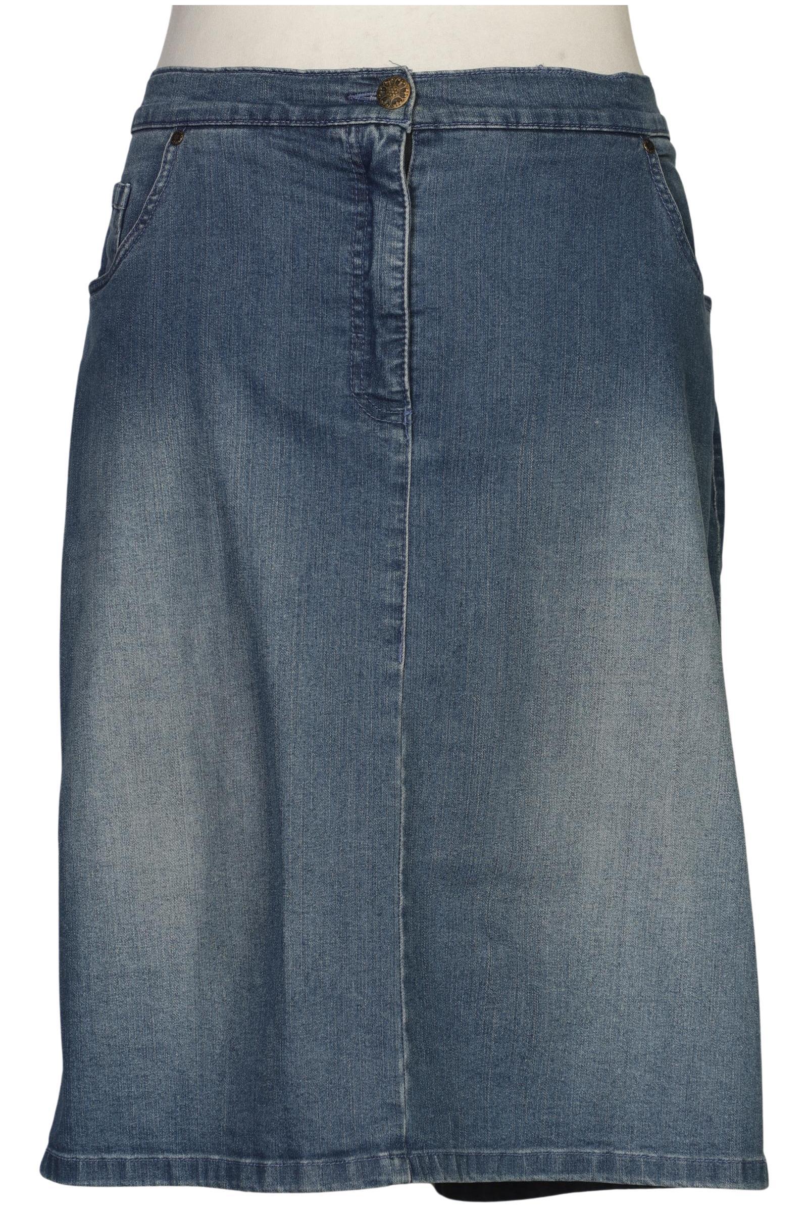 

Ulla Popken Damen Rock, blau, Gr. 48