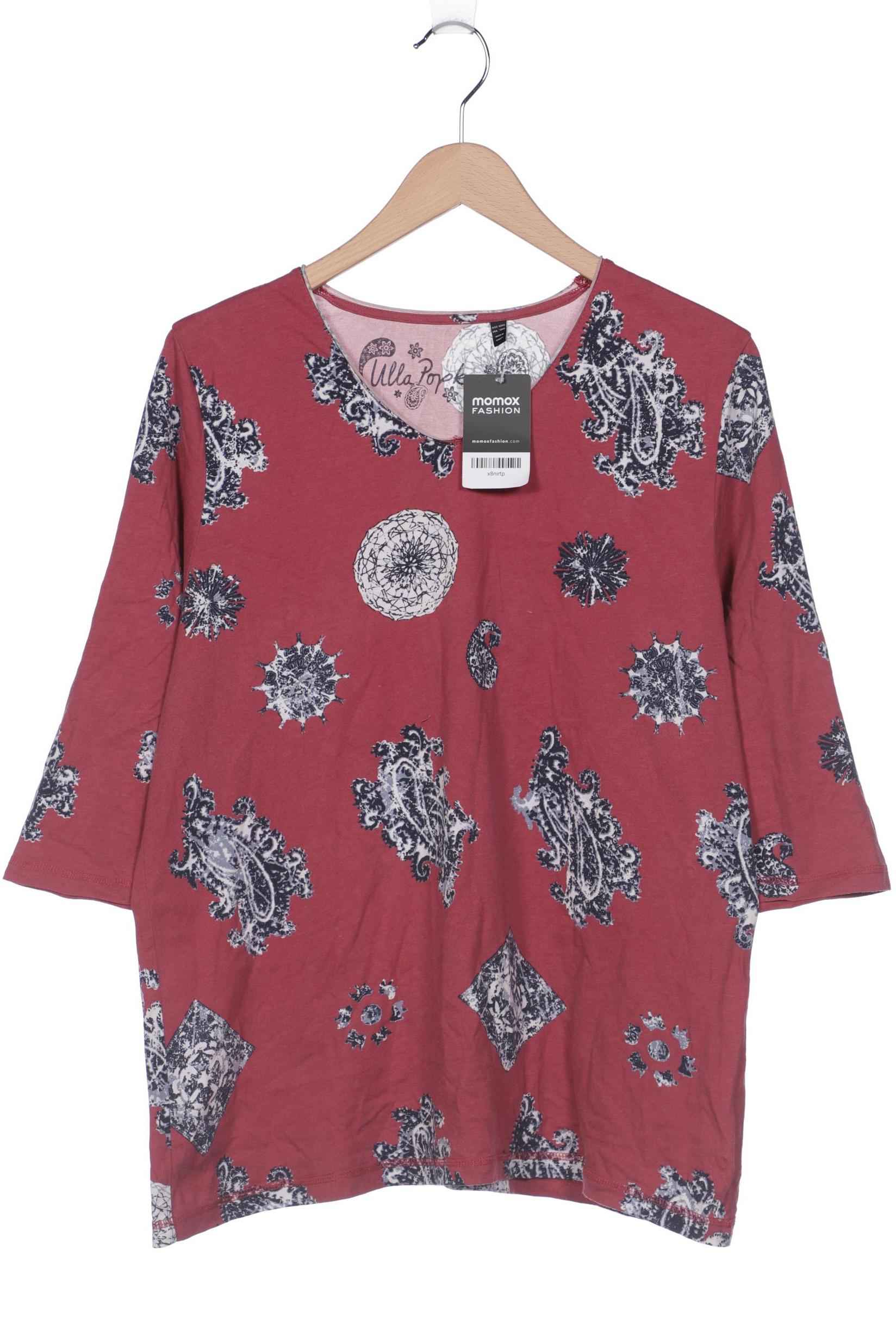 

Ulla Popken Damen Langarmshirt, bordeaux