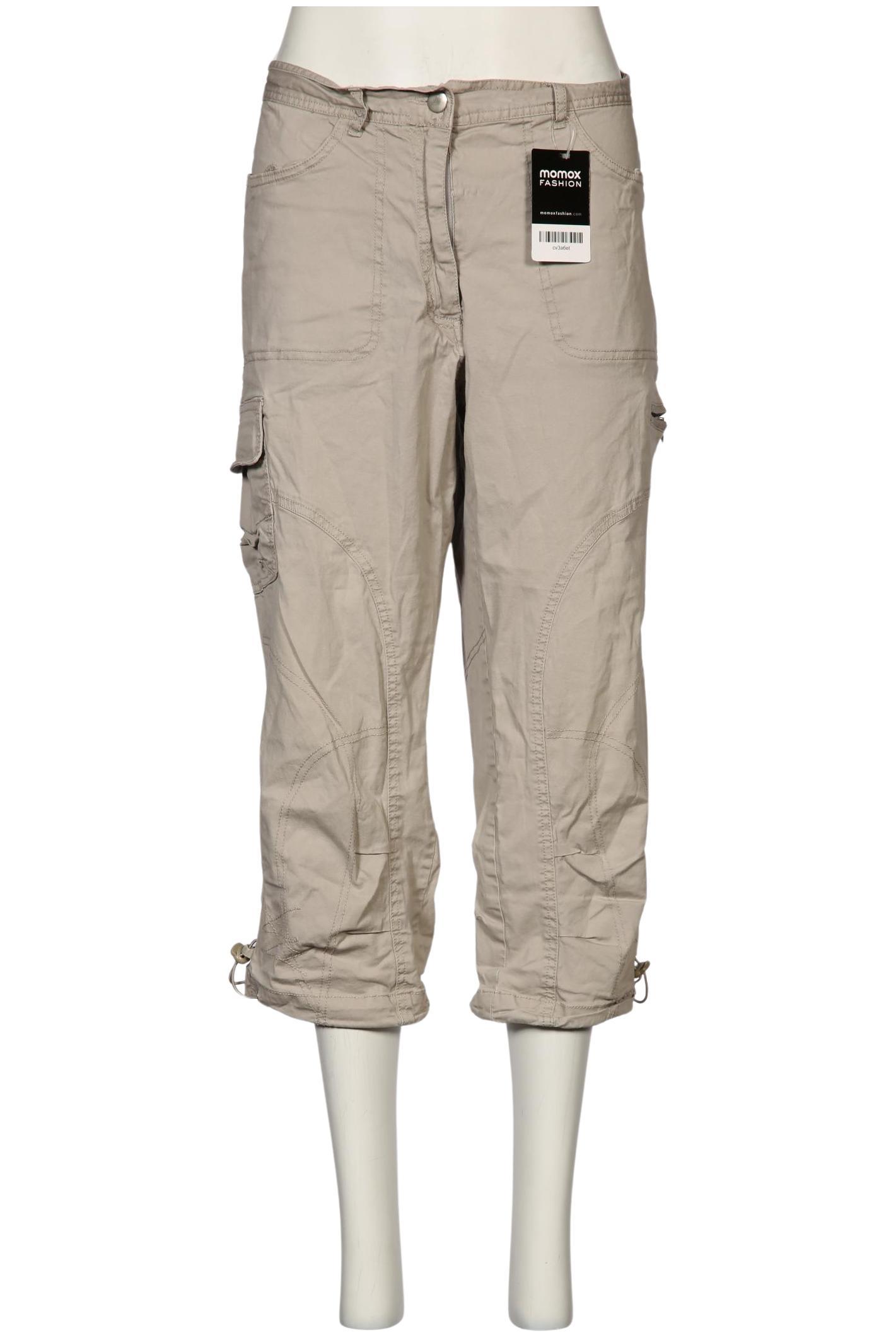 

Ulla Popken Damen Stoffhose, beige, Gr. 42