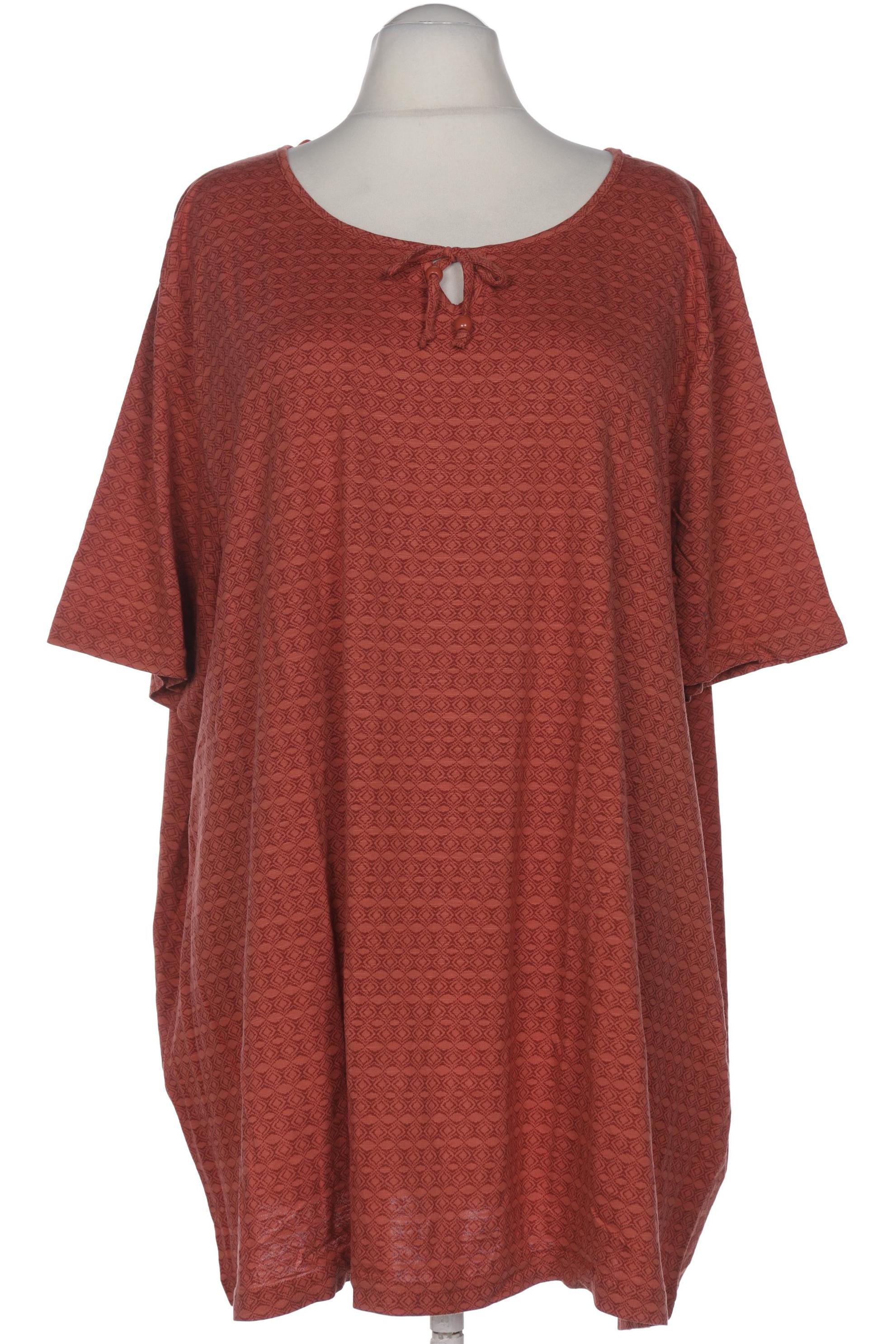 

Ulla Popken Damen T-Shirt, orange, Gr. 58
