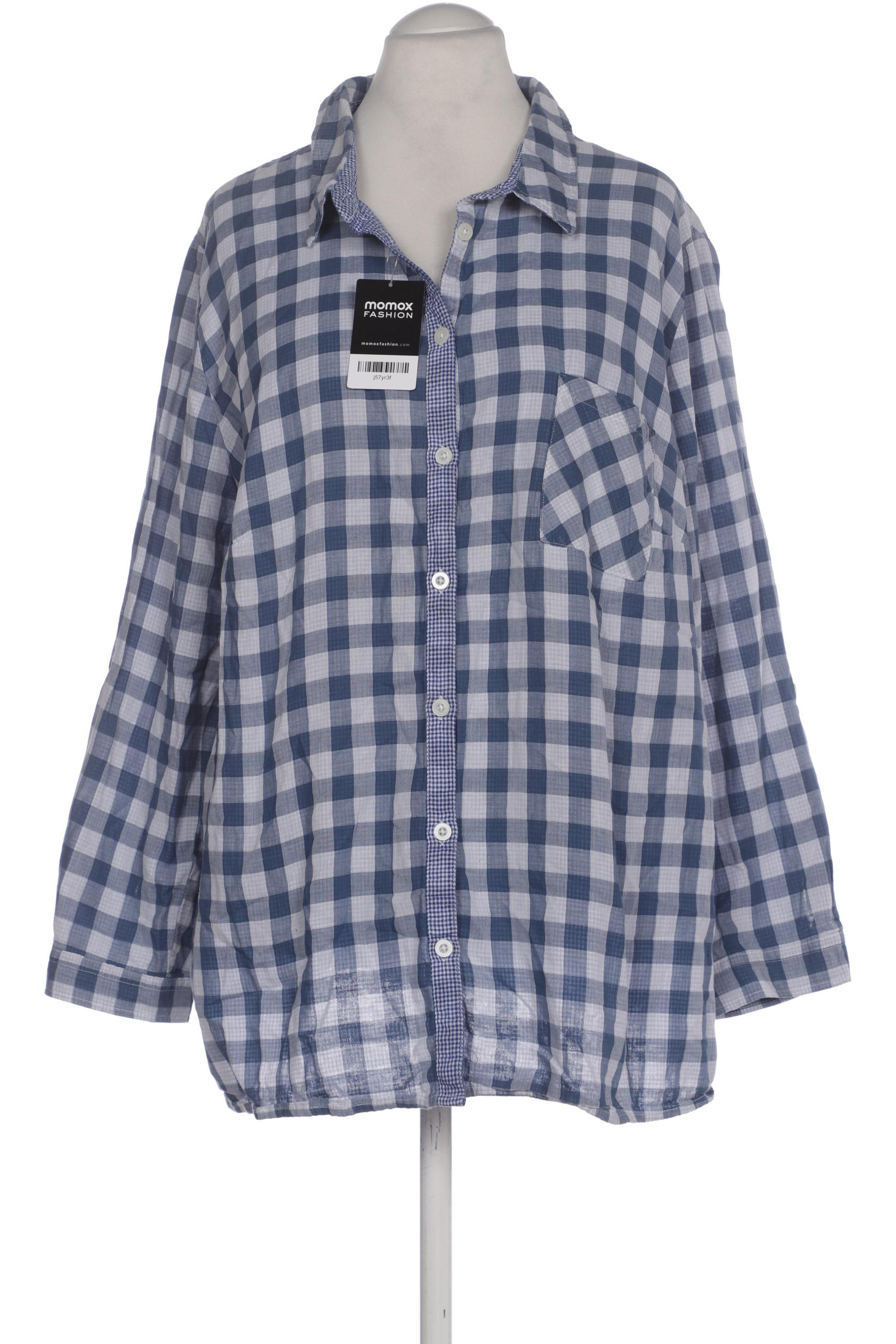 

Ulla Popken Damen Bluse, blau, Gr. 54