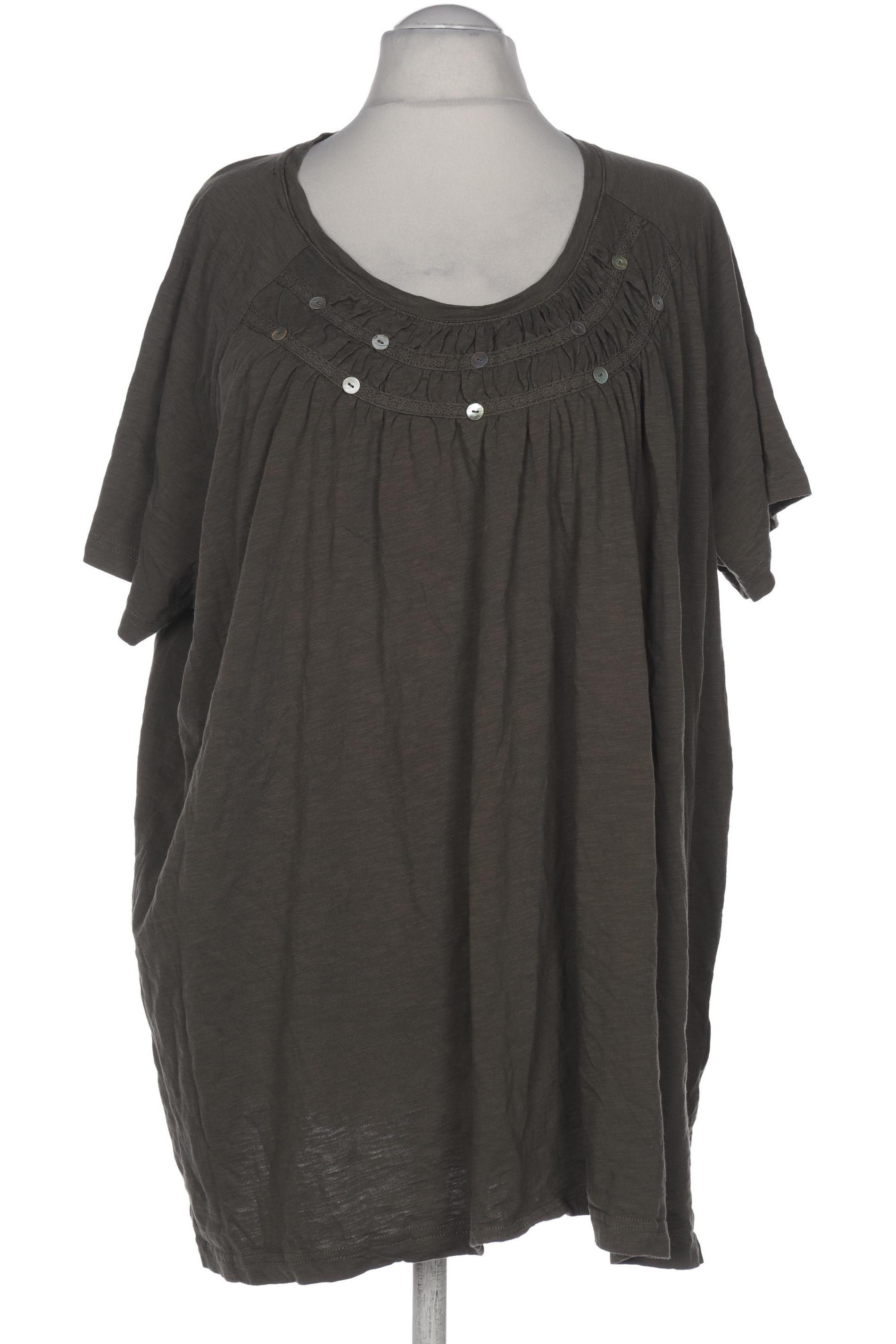 

Ulla Popken Damen T-Shirt, grün, Gr. 58