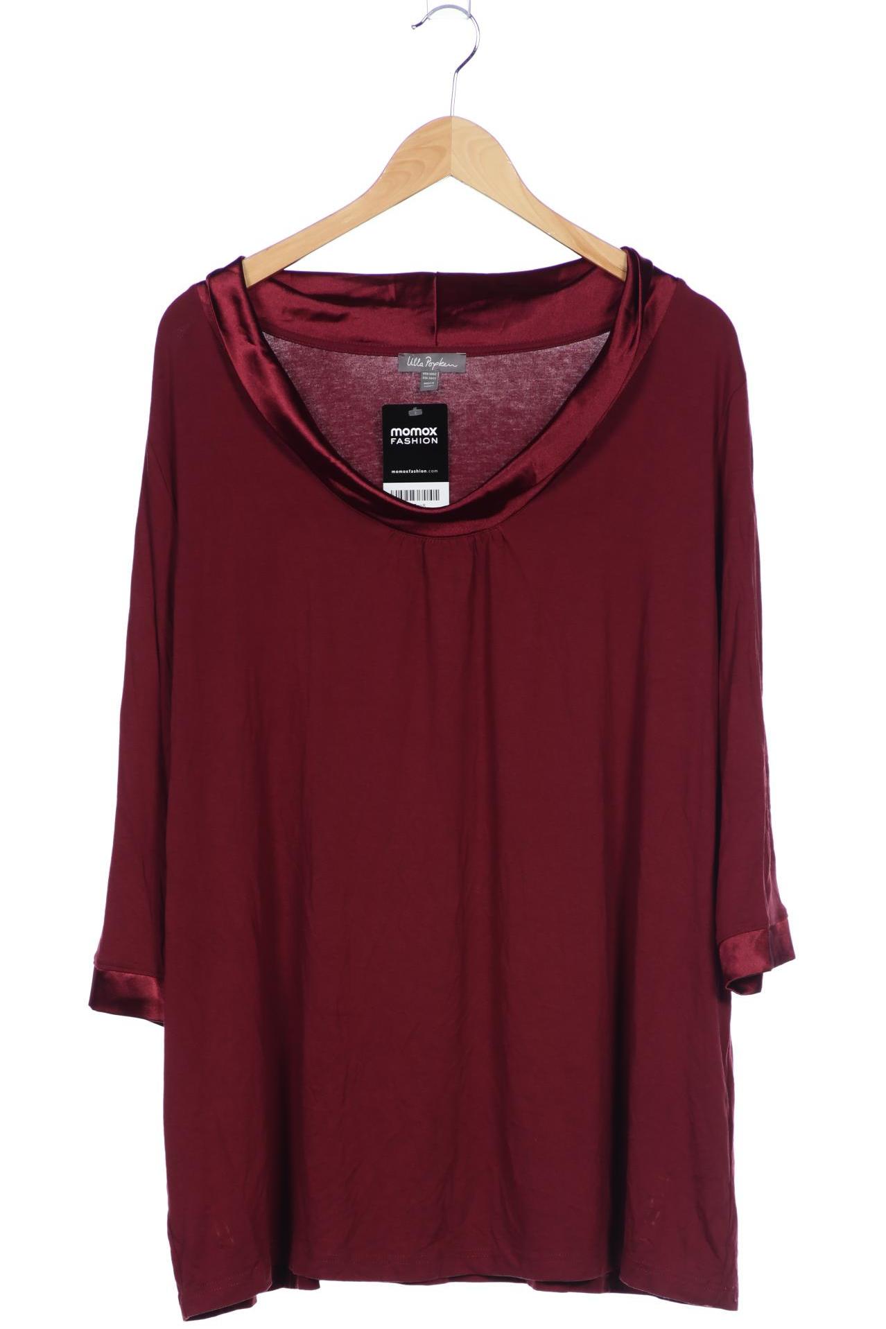 

Ulla Popken Damen Langarmshirt, bordeaux, Gr. 50