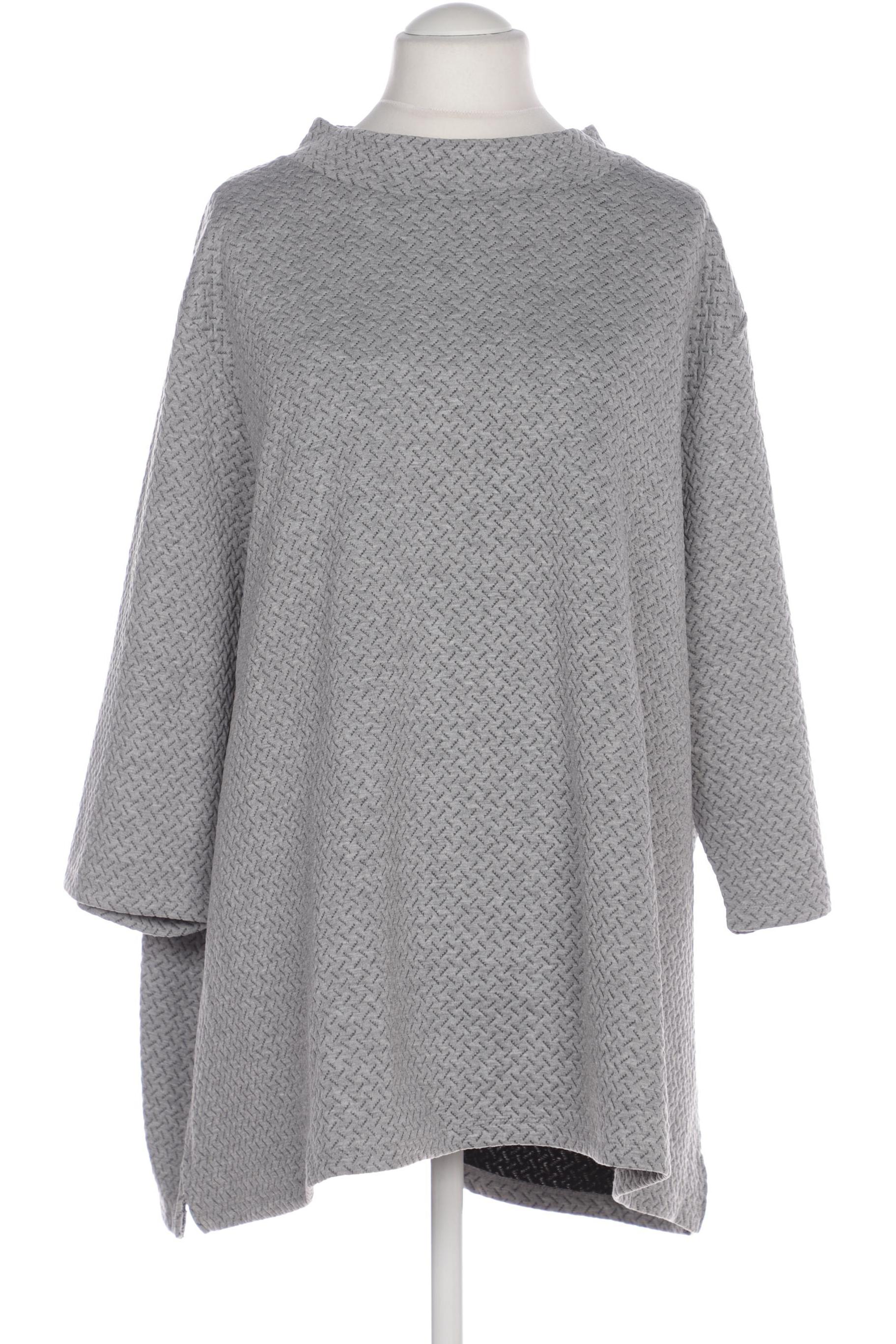 

Ulla Popken Damen Sweatshirt, grau, Gr. 62
