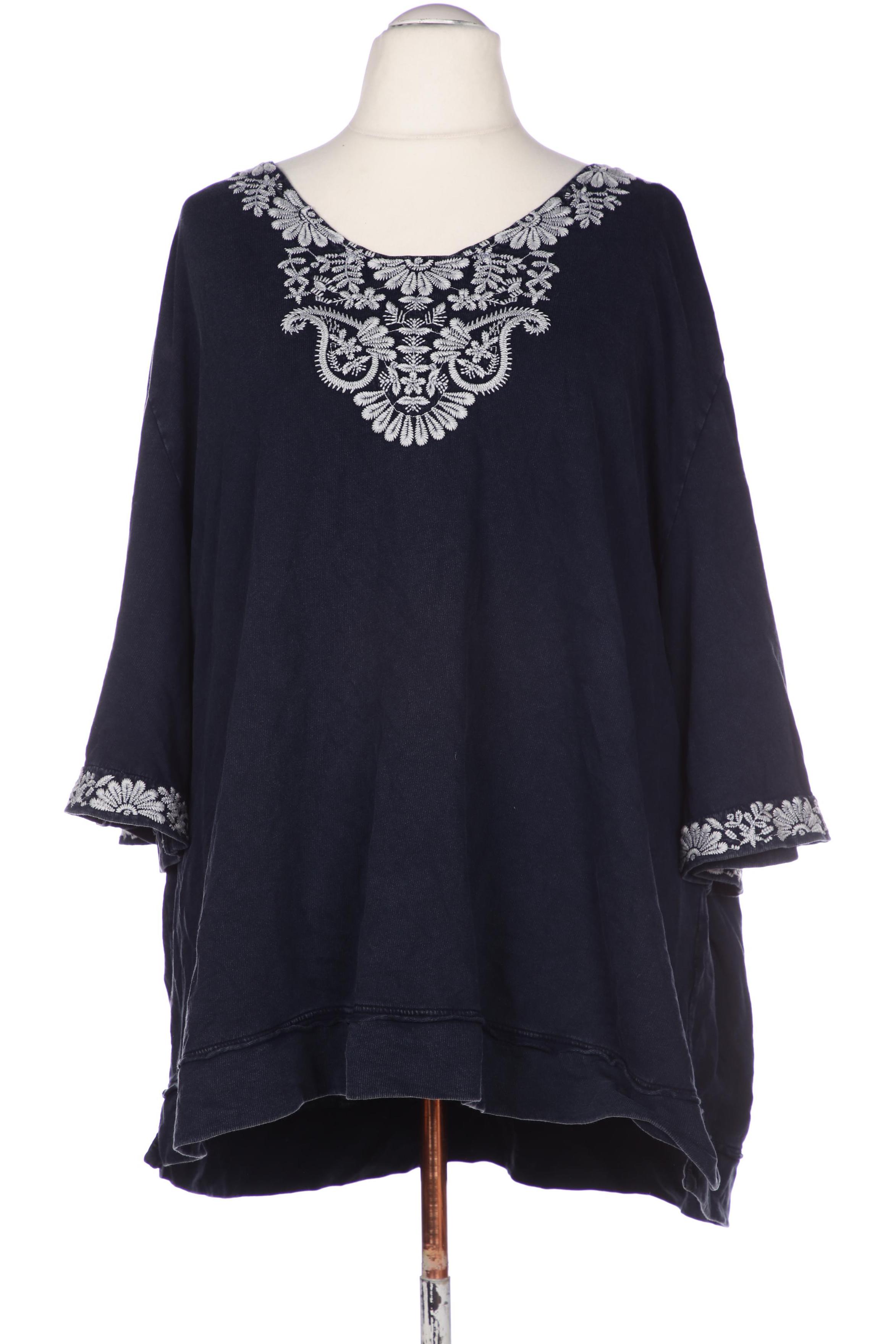 

Ulla Popken Damen T-Shirt, marineblau, Gr. 60