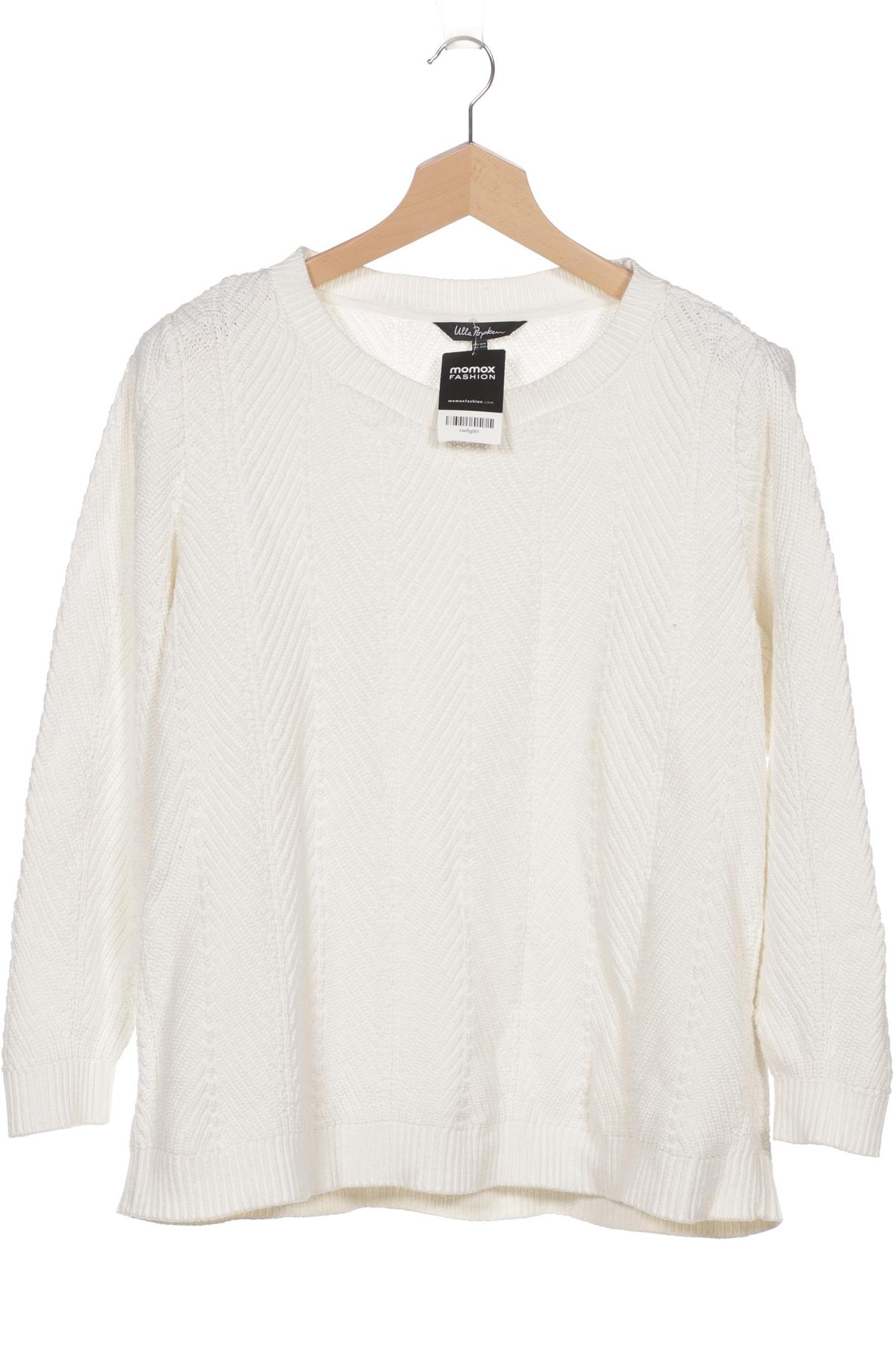 

Ulla Popken Damen Pullover, weiß, Gr. 46