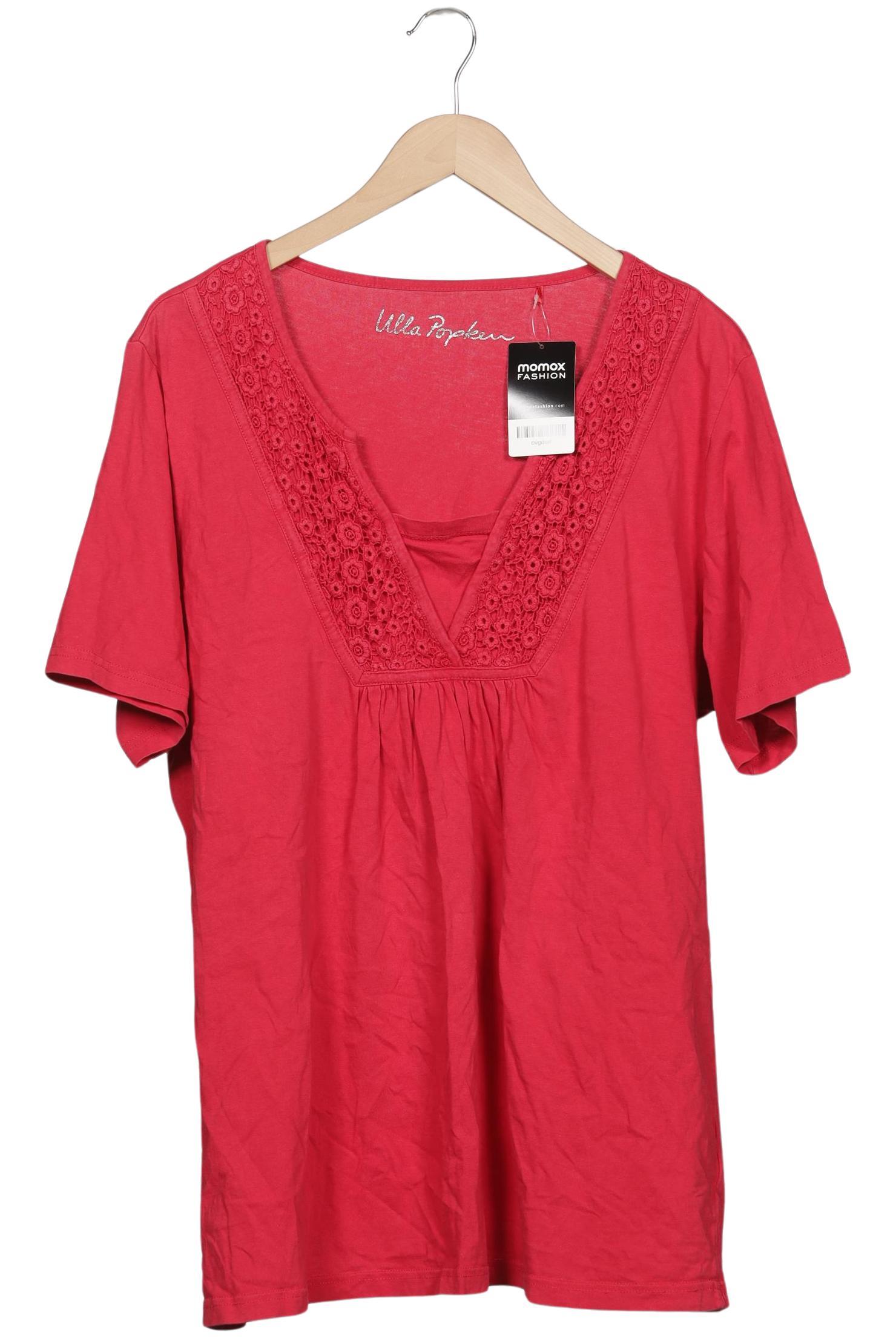 

Ulla Popken Damen T-Shirt, rot, Gr. 50