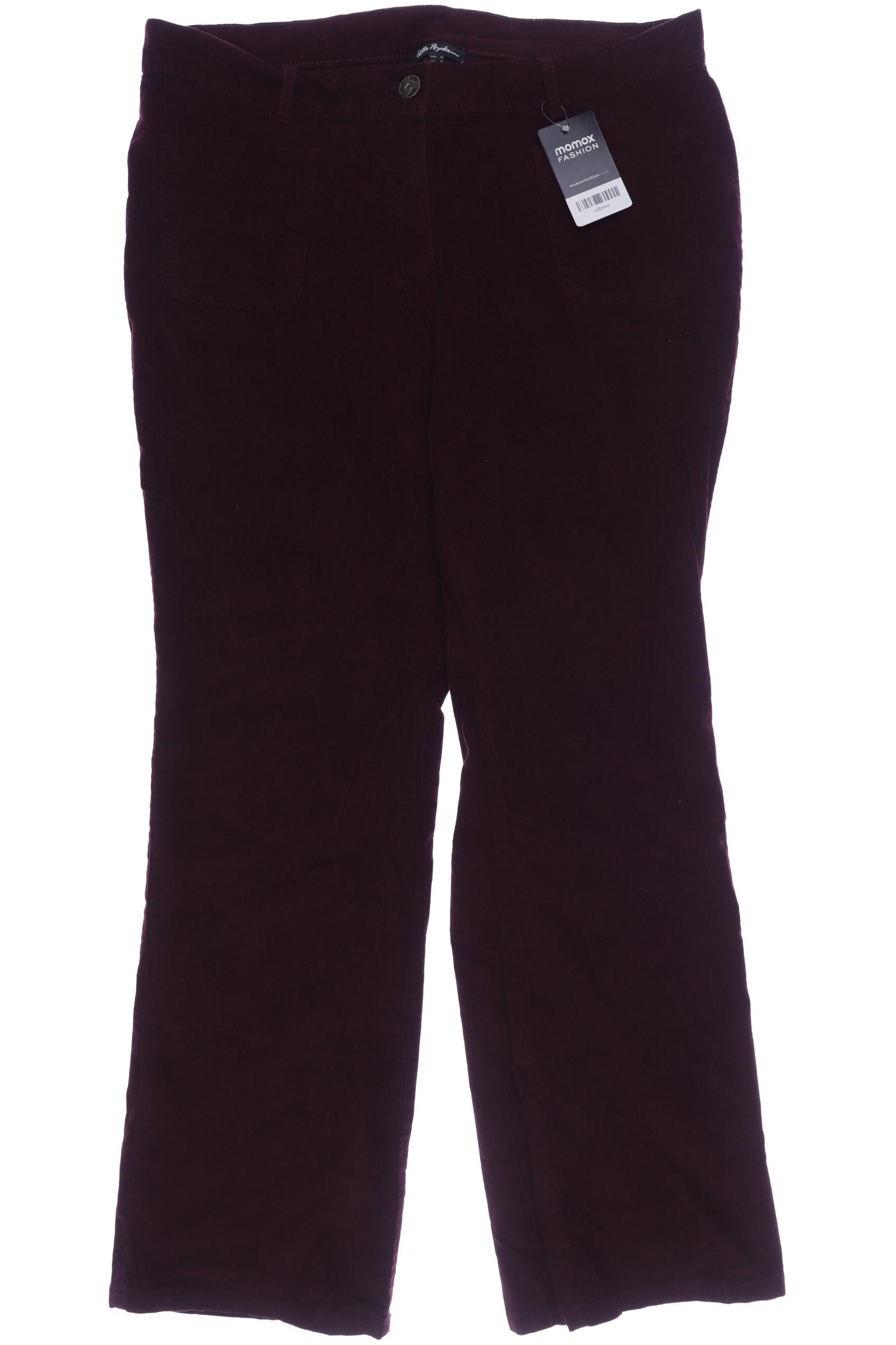 

Ulla Popken Damen Stoffhose, bordeaux