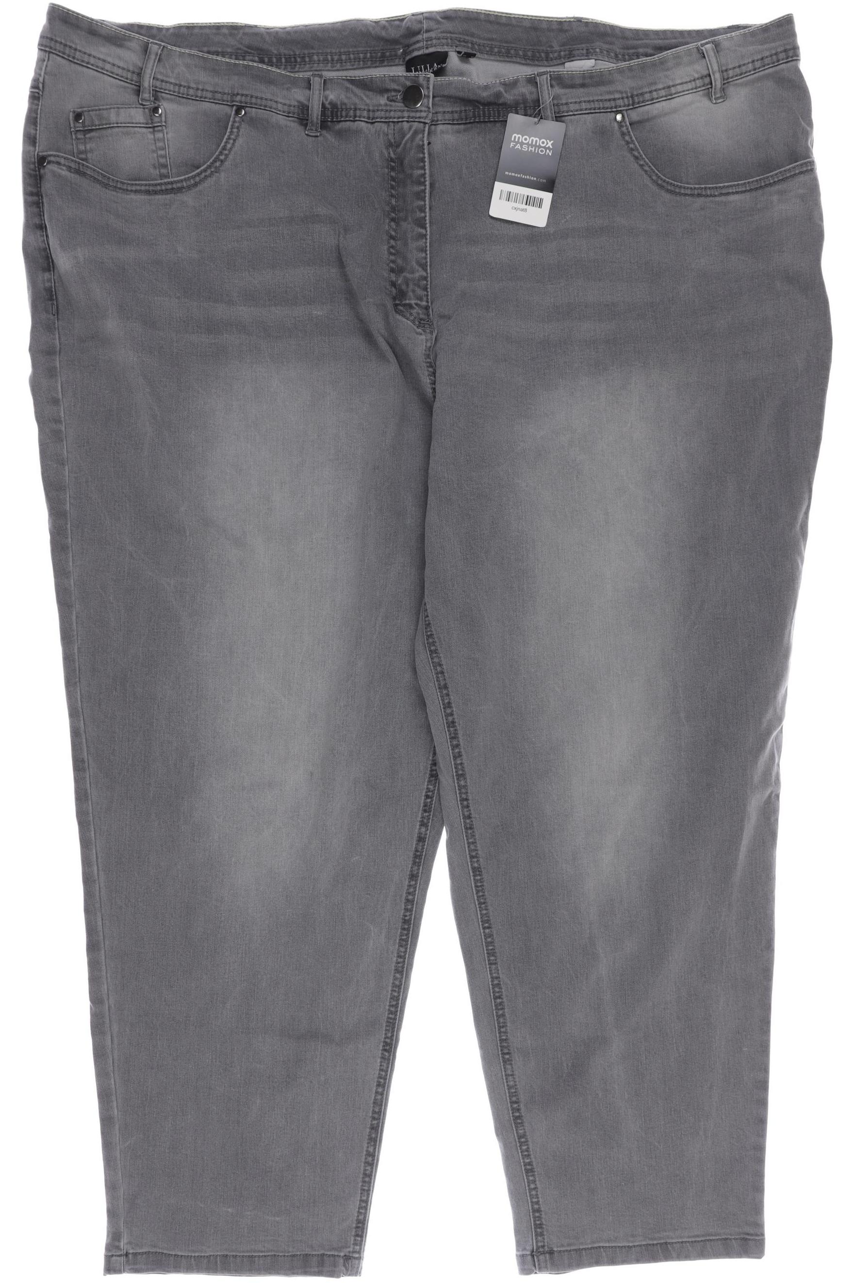 

Ulla Popken Damen Jeans, grau, Gr. 58