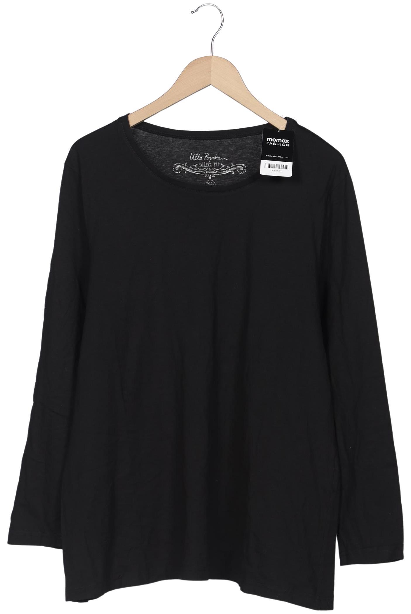 

Ulla Popken Damen Langarmshirt, schwarz, Gr. 50