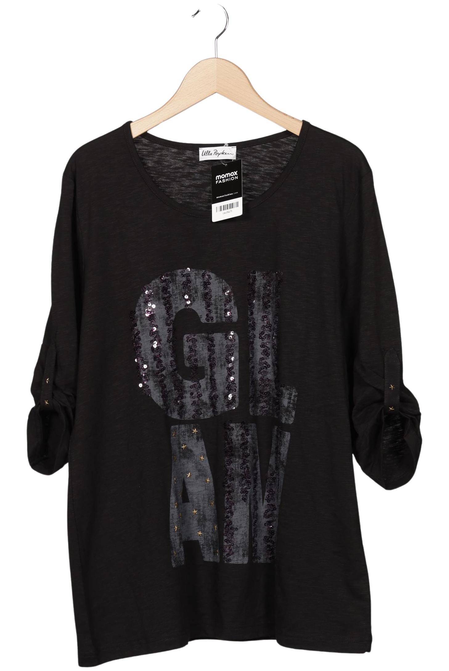 

Ulla Popken Damen Langarmshirt, schwarz, Gr. 42