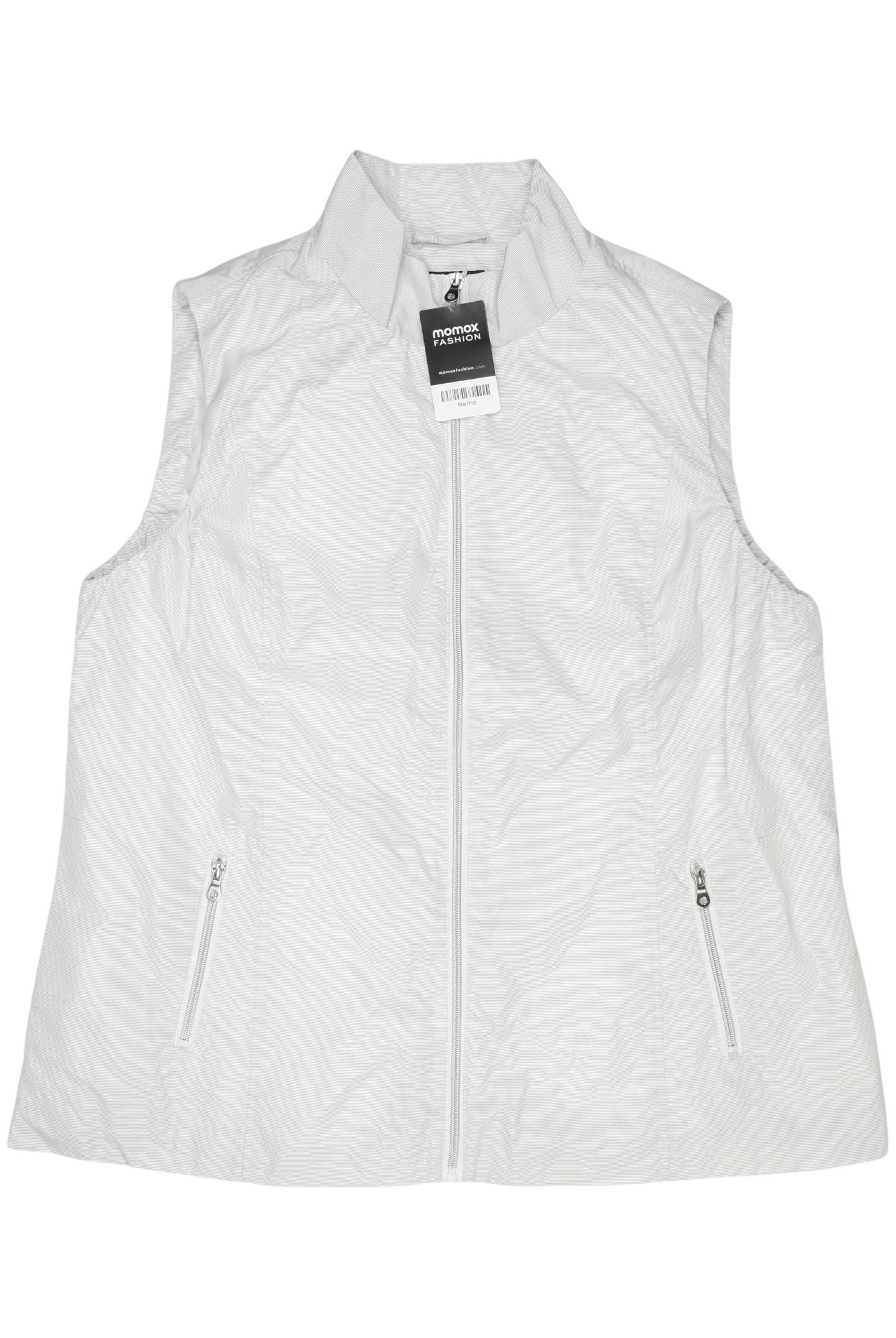 

Ulla Popken Damen Weste, weiß, Gr. 46