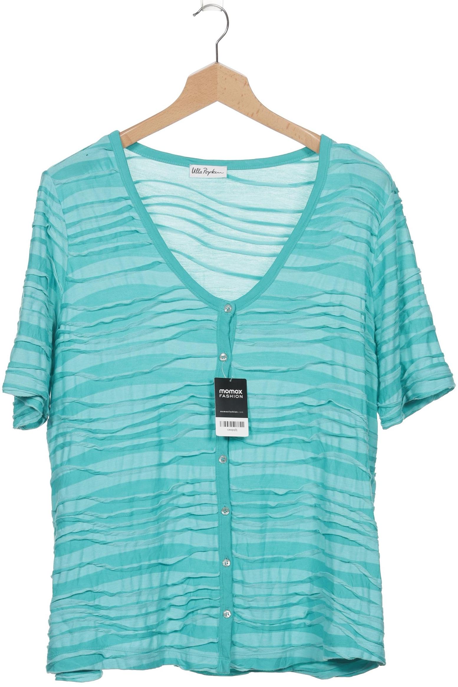 

Ulla Popken Damen Strickjacke, blau, Gr. 50