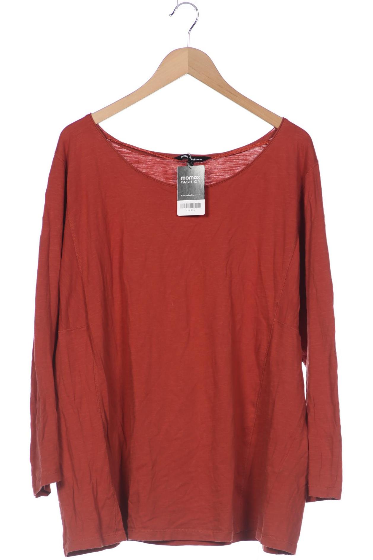 

Ulla Popken Damen Langarmshirt, braun, Gr. 52