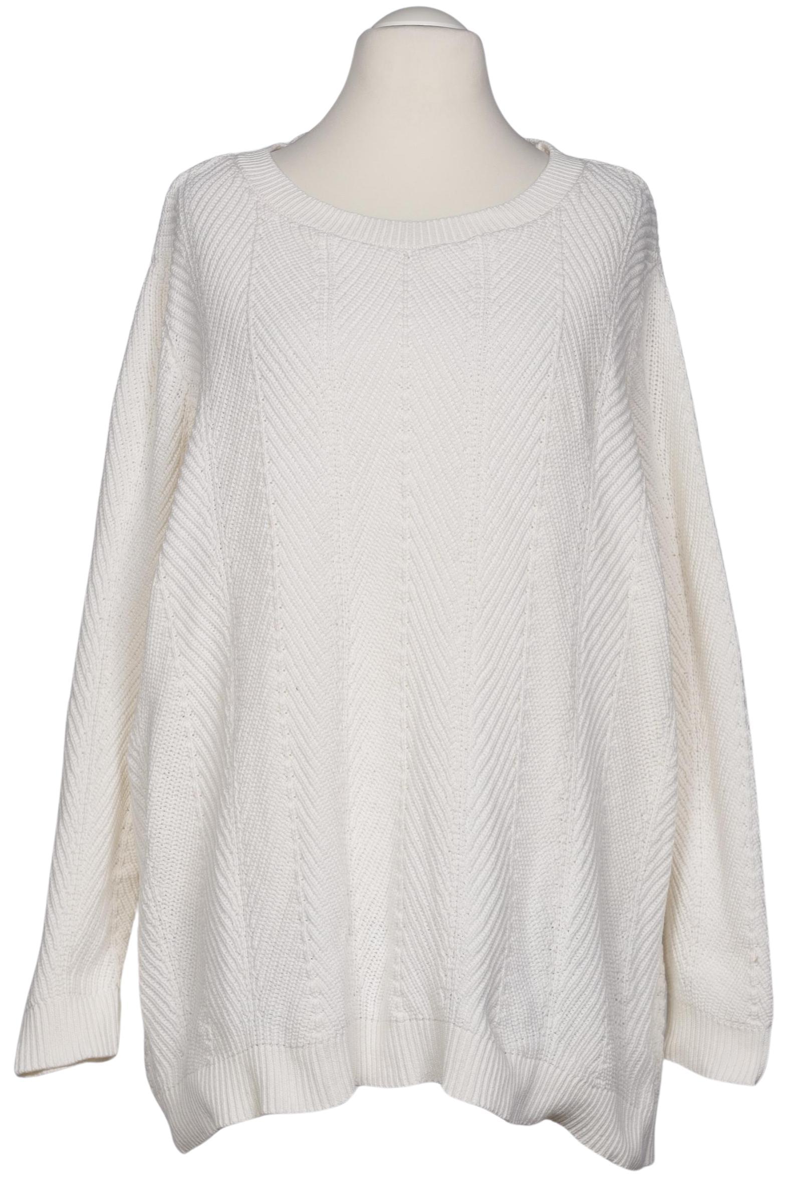 

Ulla Popken Damen Pullover, weiß, Gr. 54