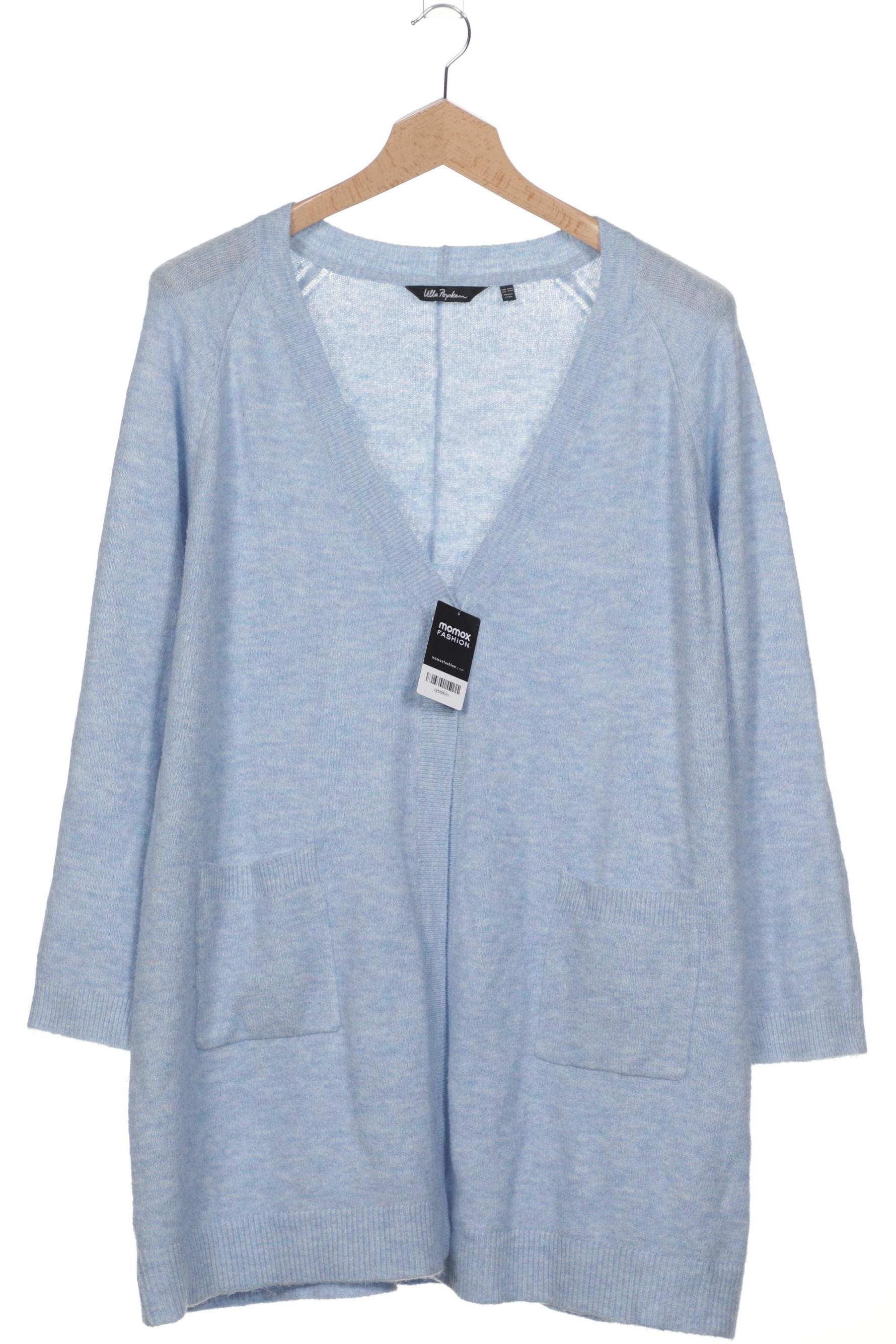 

Ulla Popken Damen Strickjacke, hellblau, Gr. 50